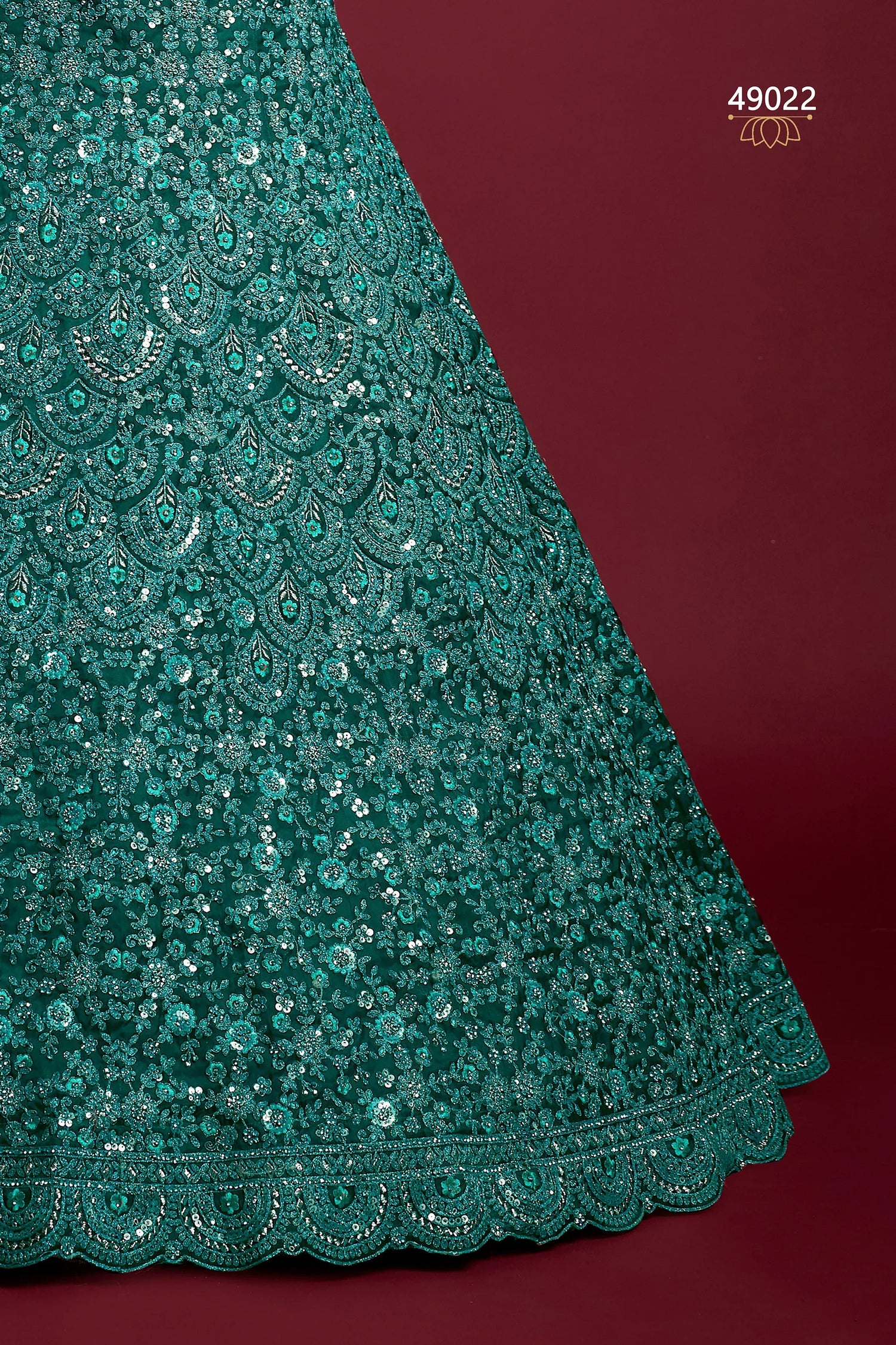 Poshak Vol 6 Designer Occasion Wear Lehenga D.No 49022 - Anant Exports
