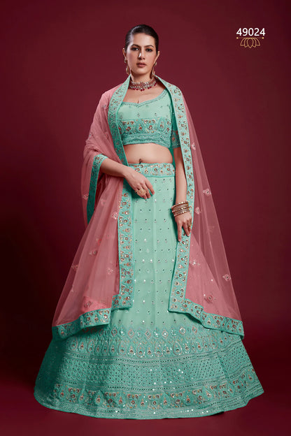 Poshak Vol 6 Designer Occasion Wear Lehenga D.No 49024 - Anant Exports