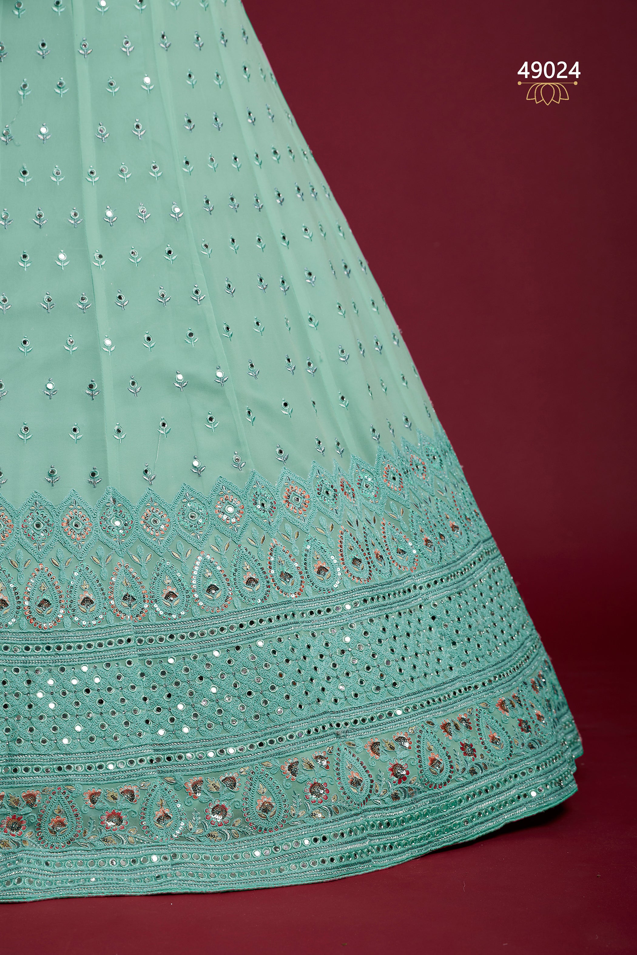 Poshak Vol 6 Designer Occasion Wear Lehenga D.No 49024