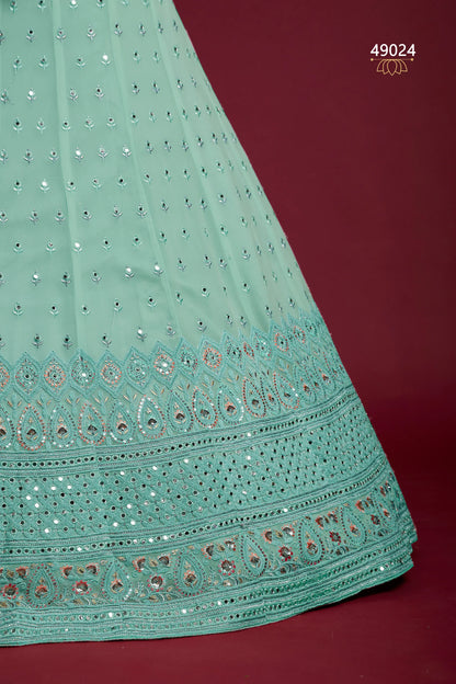 Poshak Vol 6 Designer Occasion Wear Lehenga D.No 49024 - Anant Exports