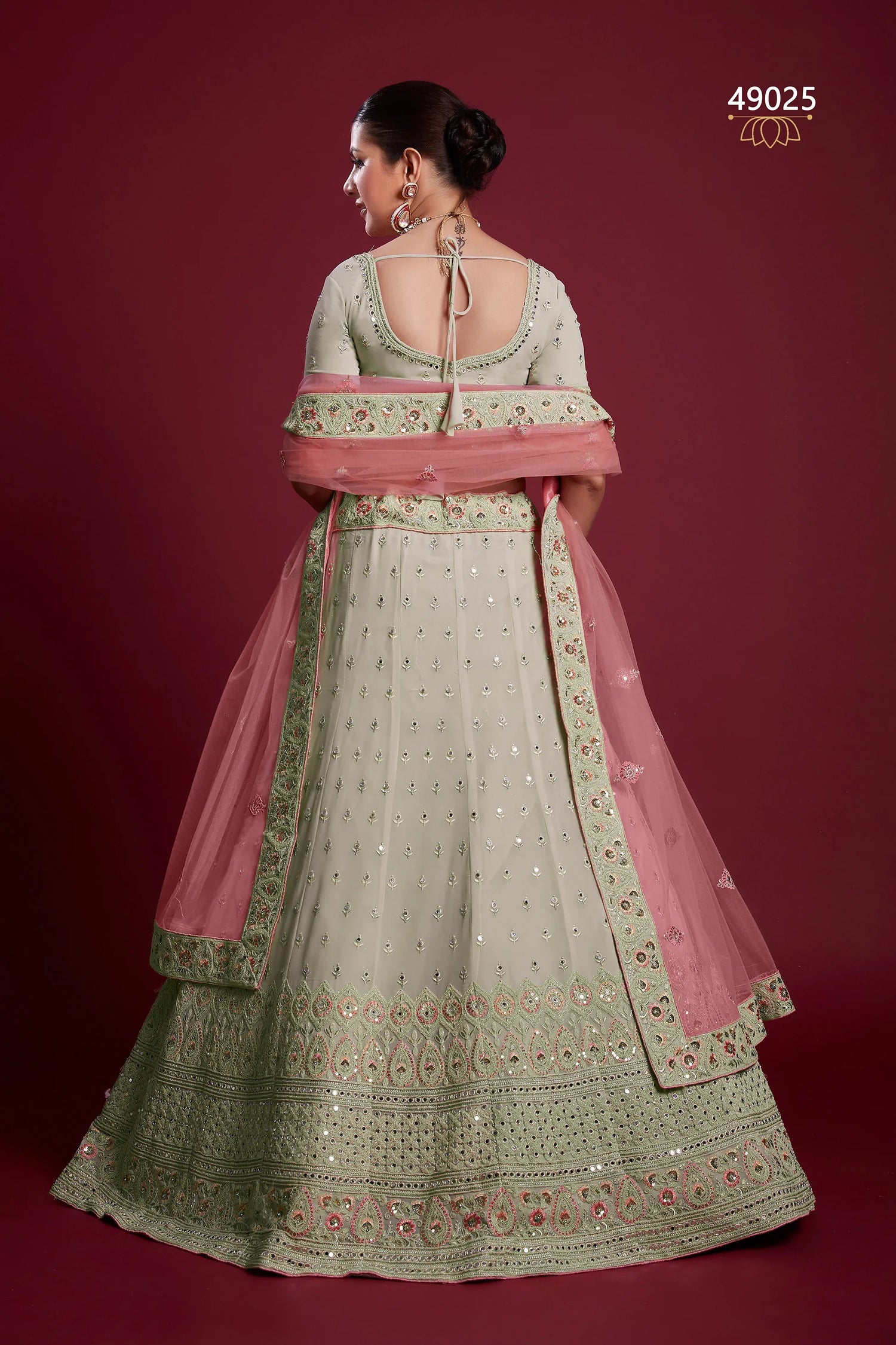 Poshak Vol 6 Designer Occasion Wear Lehenga D.No 49025 - Anant Exports