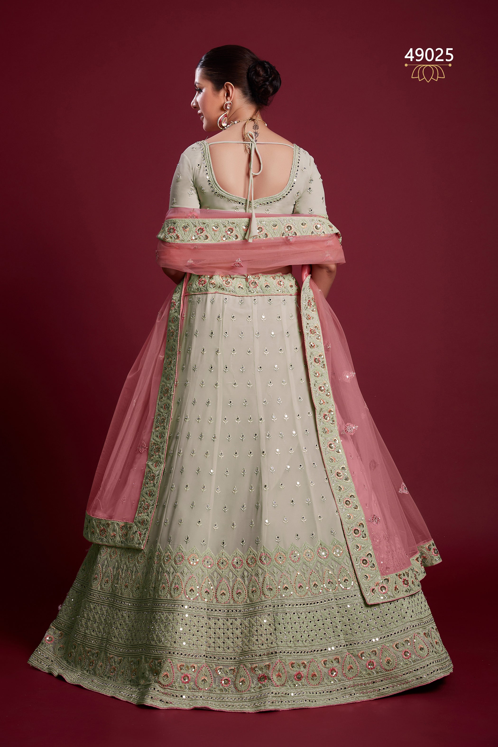 Poshak Vol 6 Designer Occasion Wear Lehenga D.No 49025
