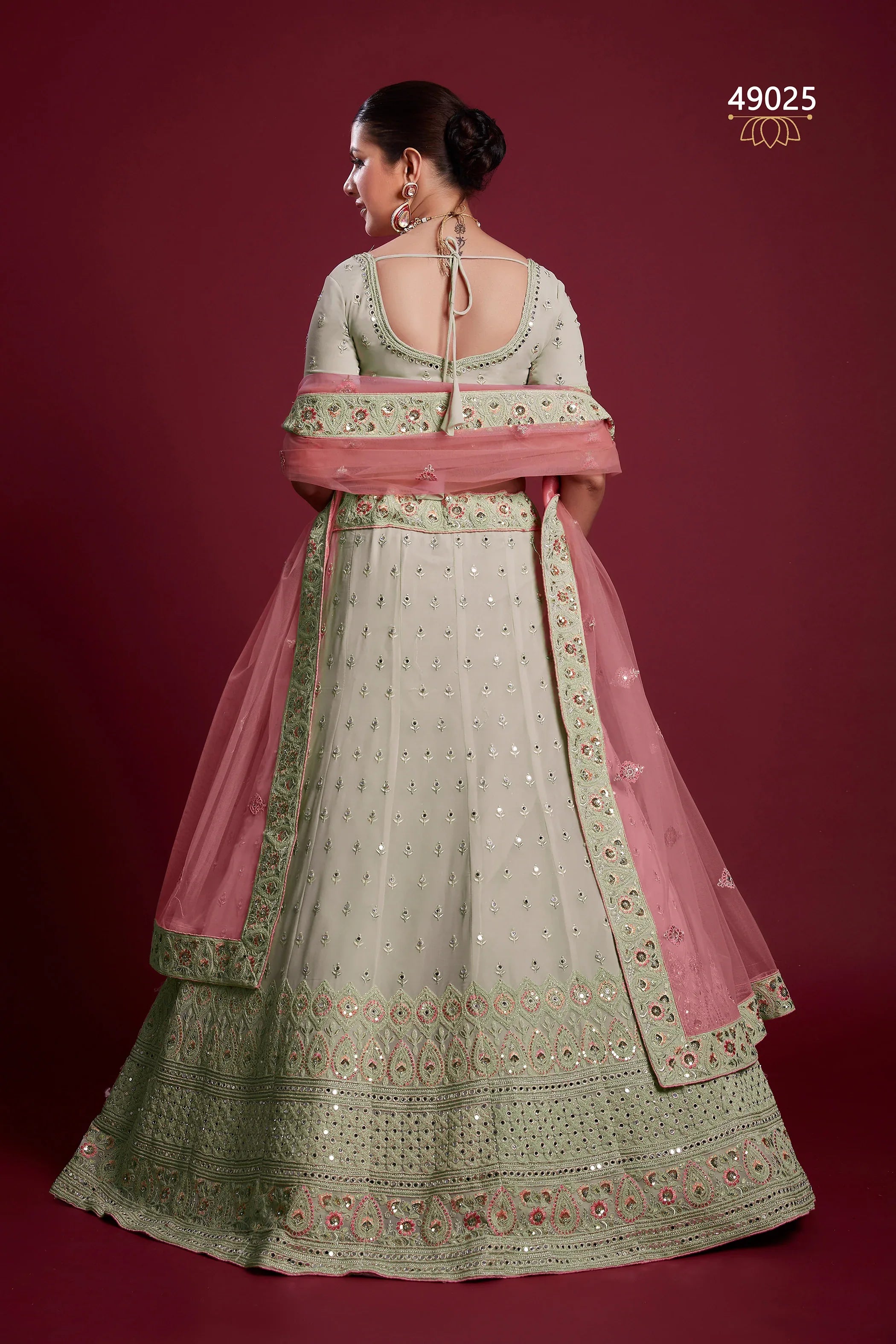Poshak Vol 6 Designer Occasion Wear Lehenga D.No 49025 - Anant Exports