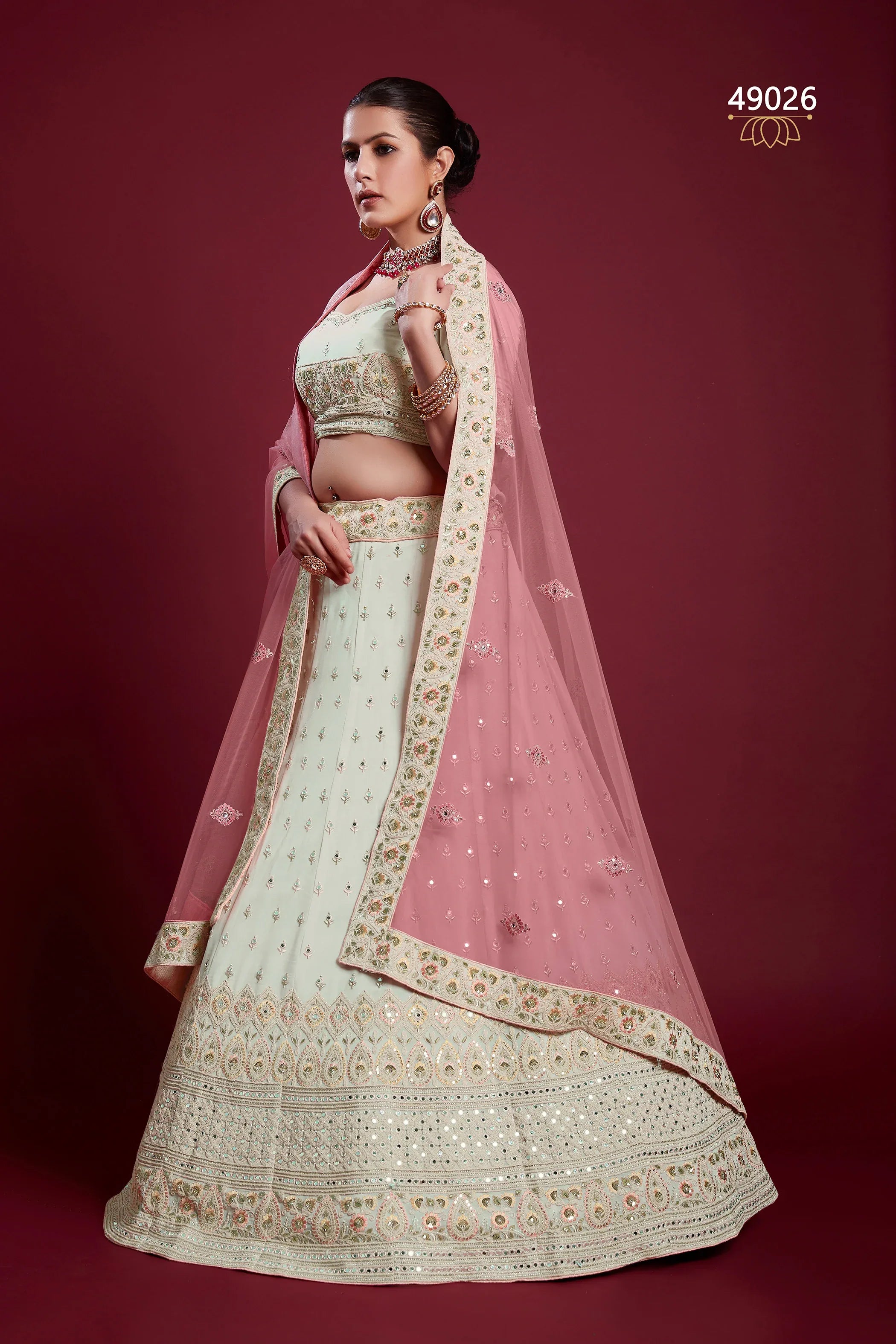 Poshak Vol 6 Designer Occasion Wear Lehenga D.No 49026 - Anant Exports