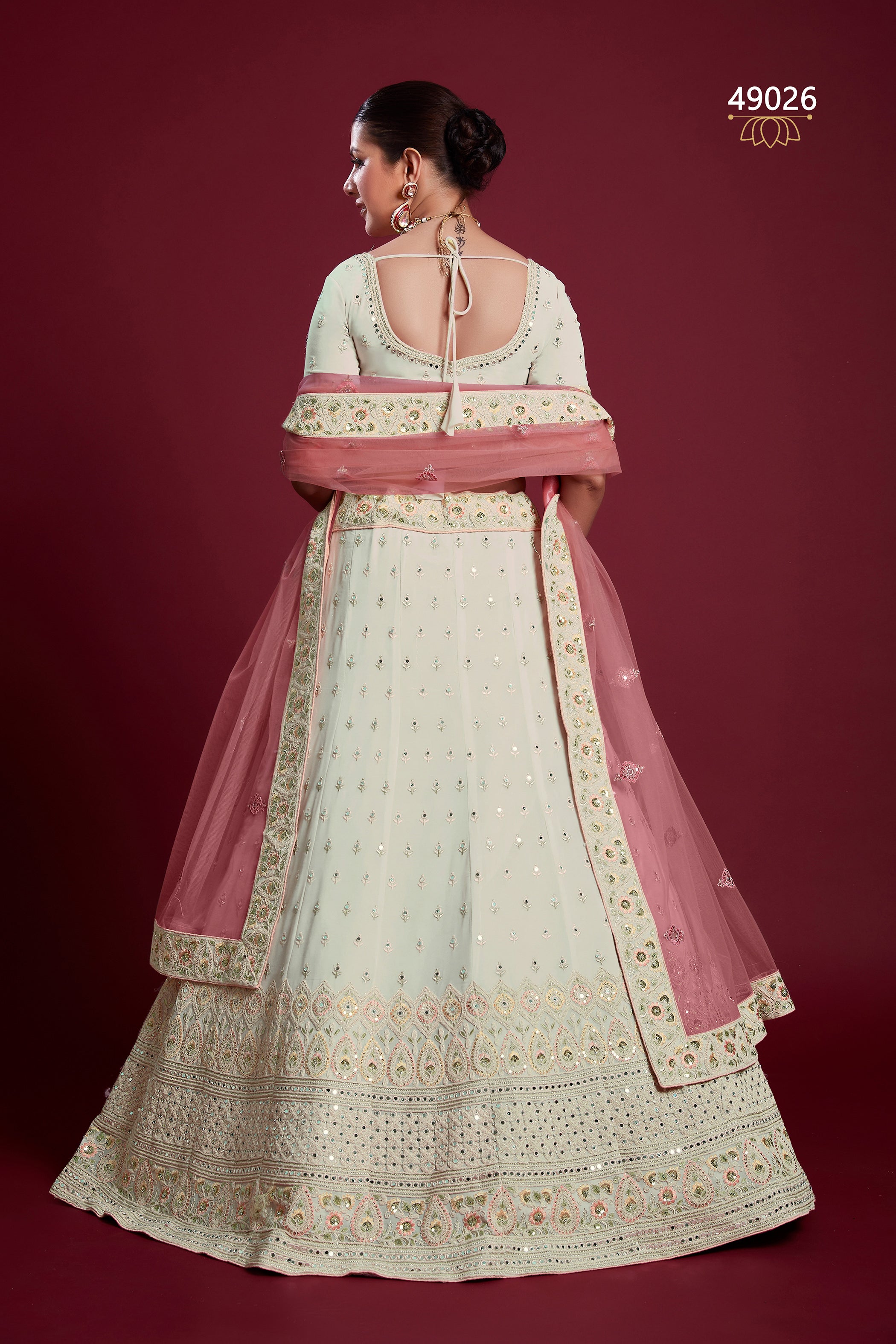 Poshak Vol 6 Designer Occasion Wear Lehenga D.No 49026