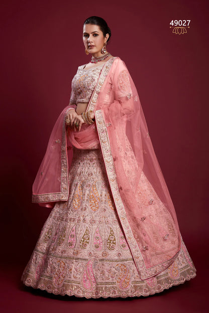 Poshak Vol 6 Designer Occasion Wear Lehenga D.No 49027 - Anant Exports