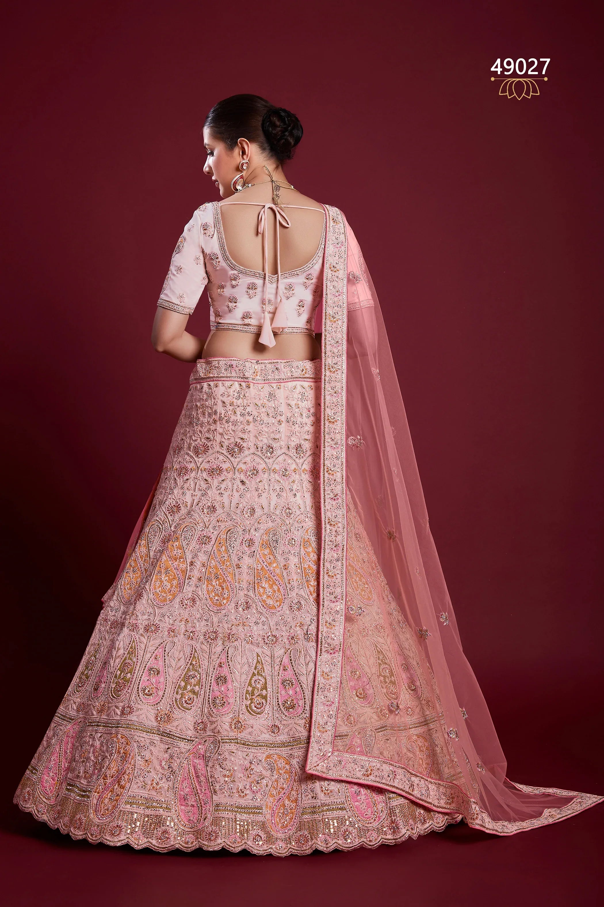 Poshak Vol 6 Designer Occasion Wear Lehenga D.No 49027 - Anant Exports
