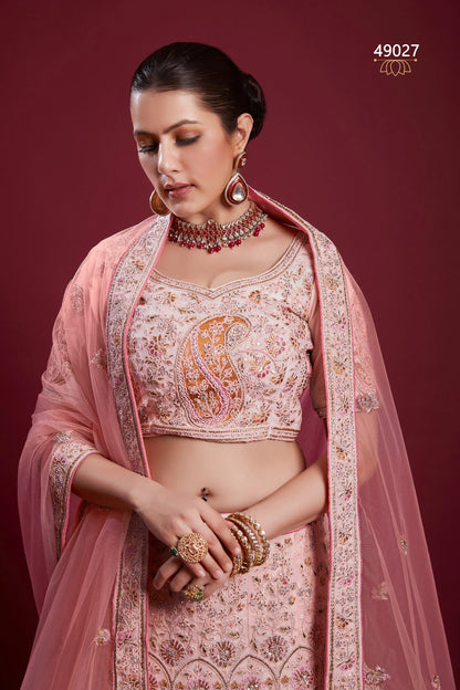 Poshak Vol 6 Designer Occasion Wear Lehenga D.No 49027 - Anant Exports