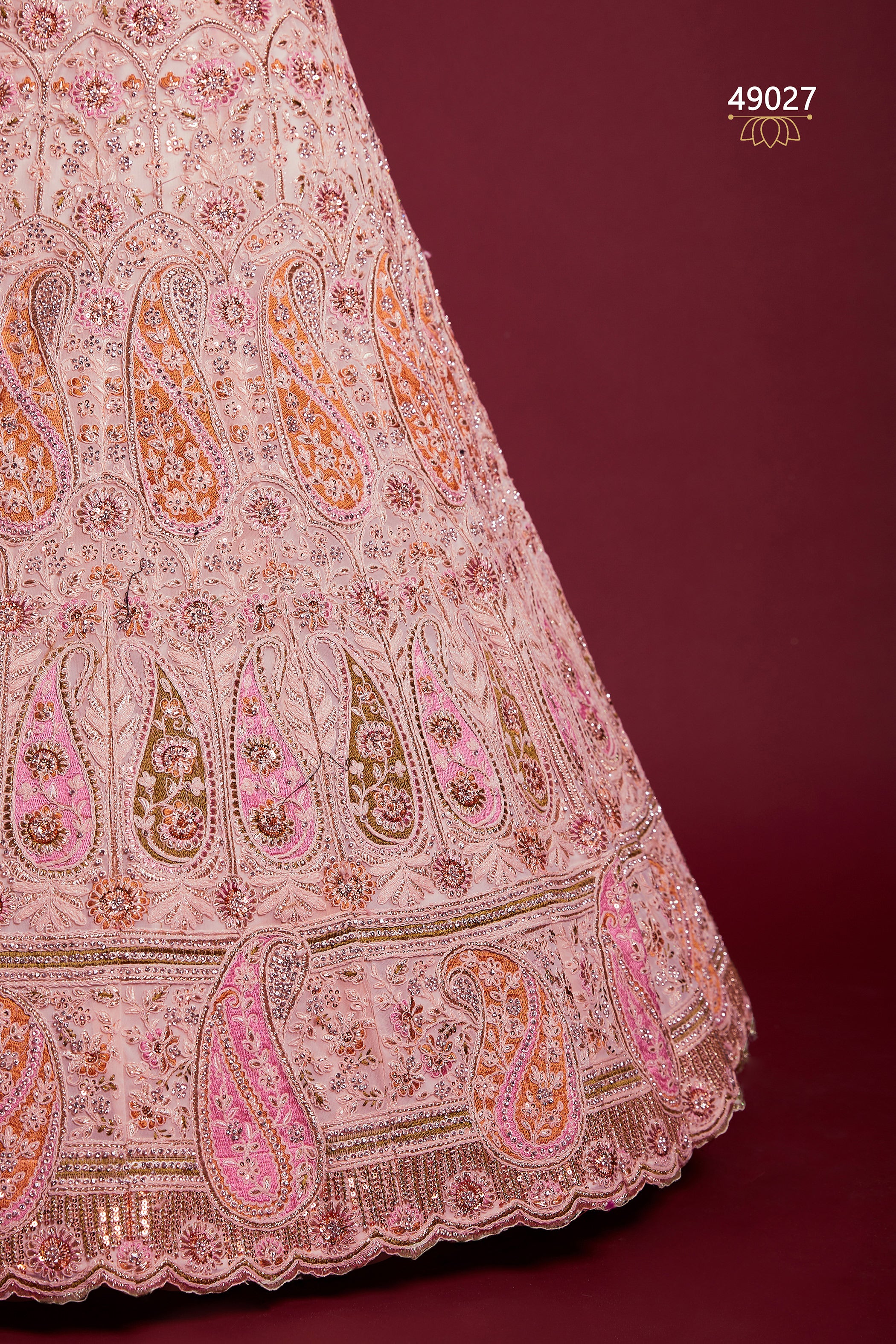 Poshak Vol 6 Designer Occasion Wear Lehenga D.No 49027