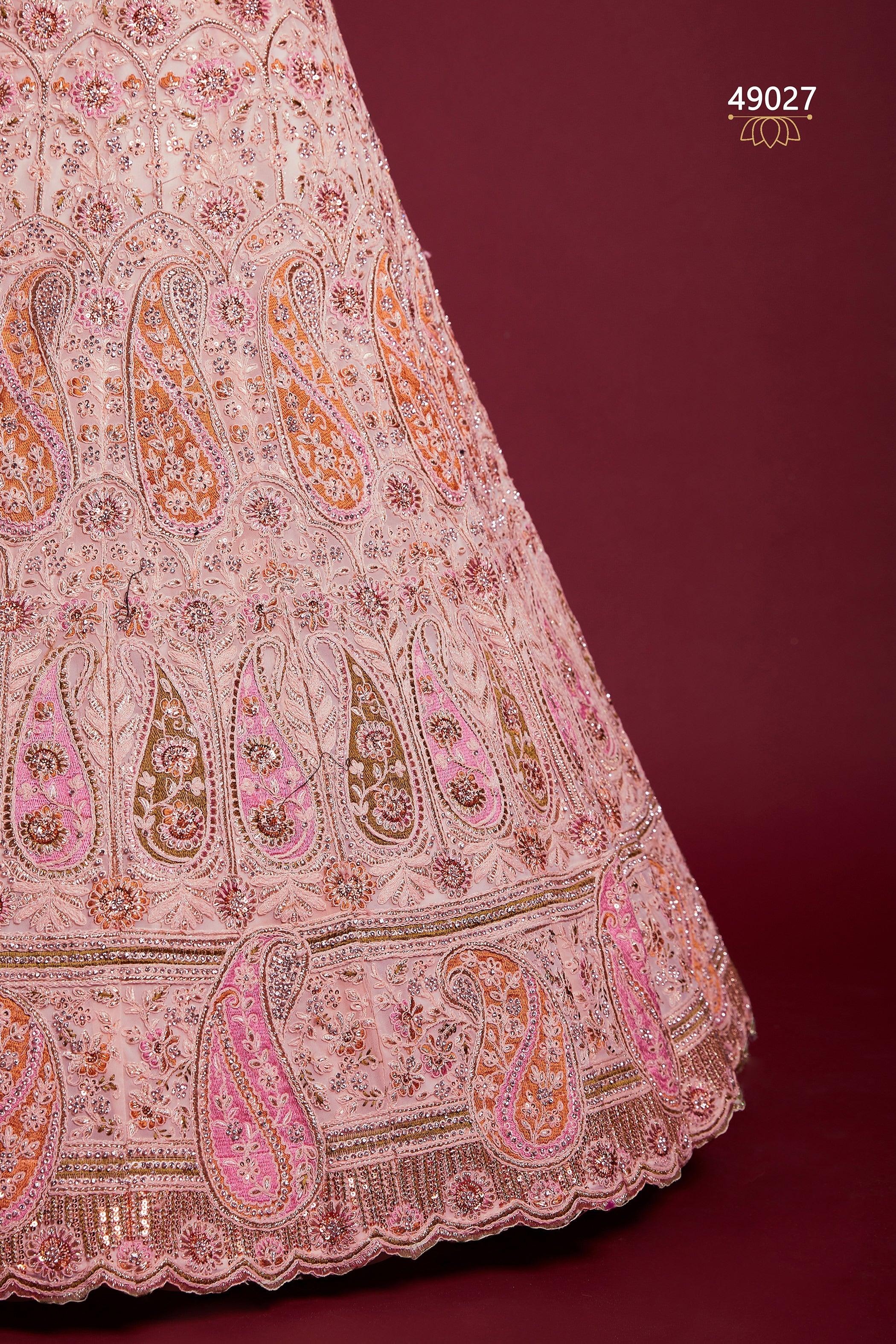 Poshak Vol 6 Designer Occasion Wear Lehenga D.No 49027 - Anant Exports