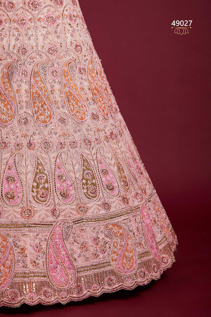 Poshak Vol 6 Designer Occasion Wear Lehenga D.No 49027 - Anant Exports