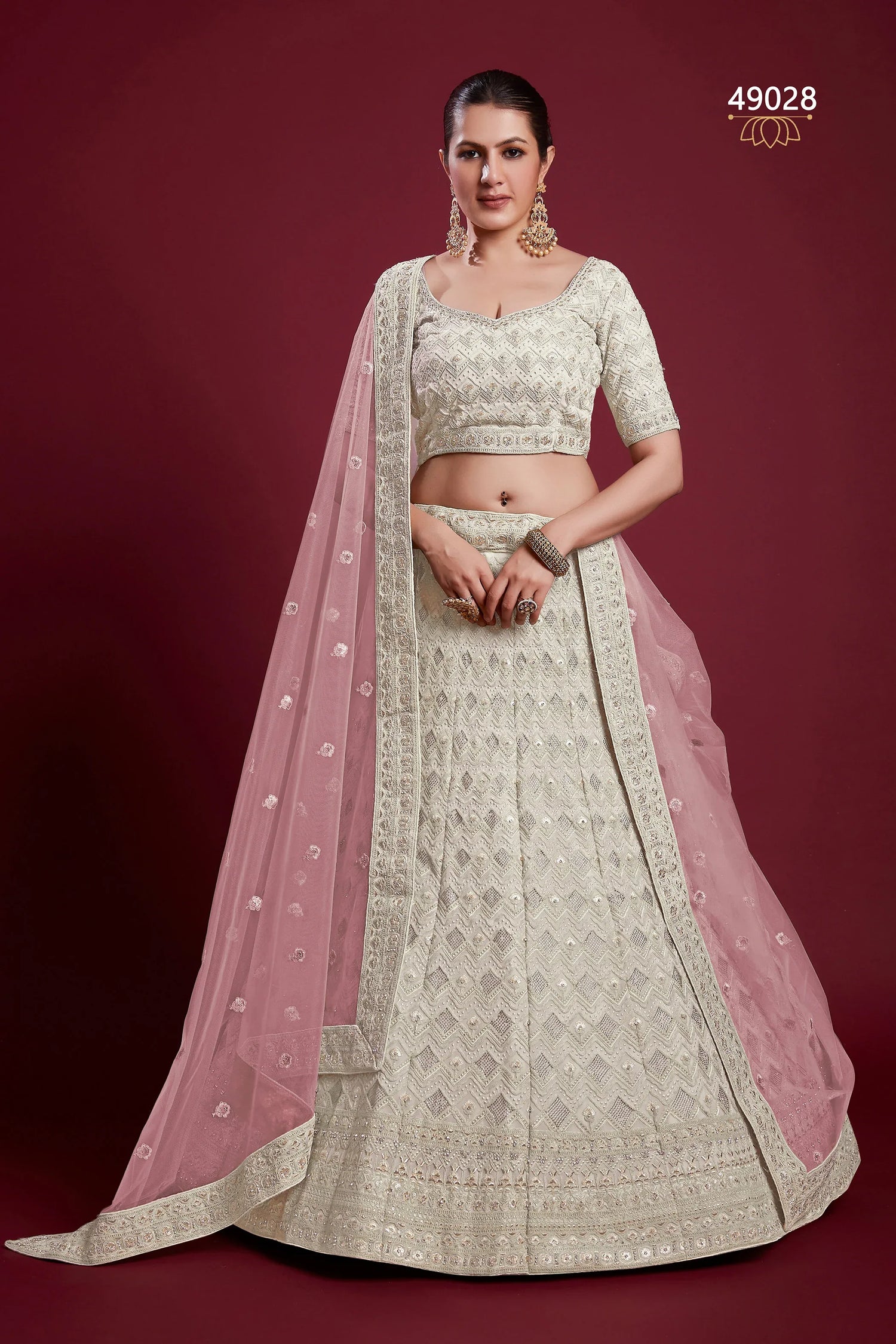 Poshak Vol 6 Designer Occasion Wear Lehenga D.No 49028 - Anant Exports