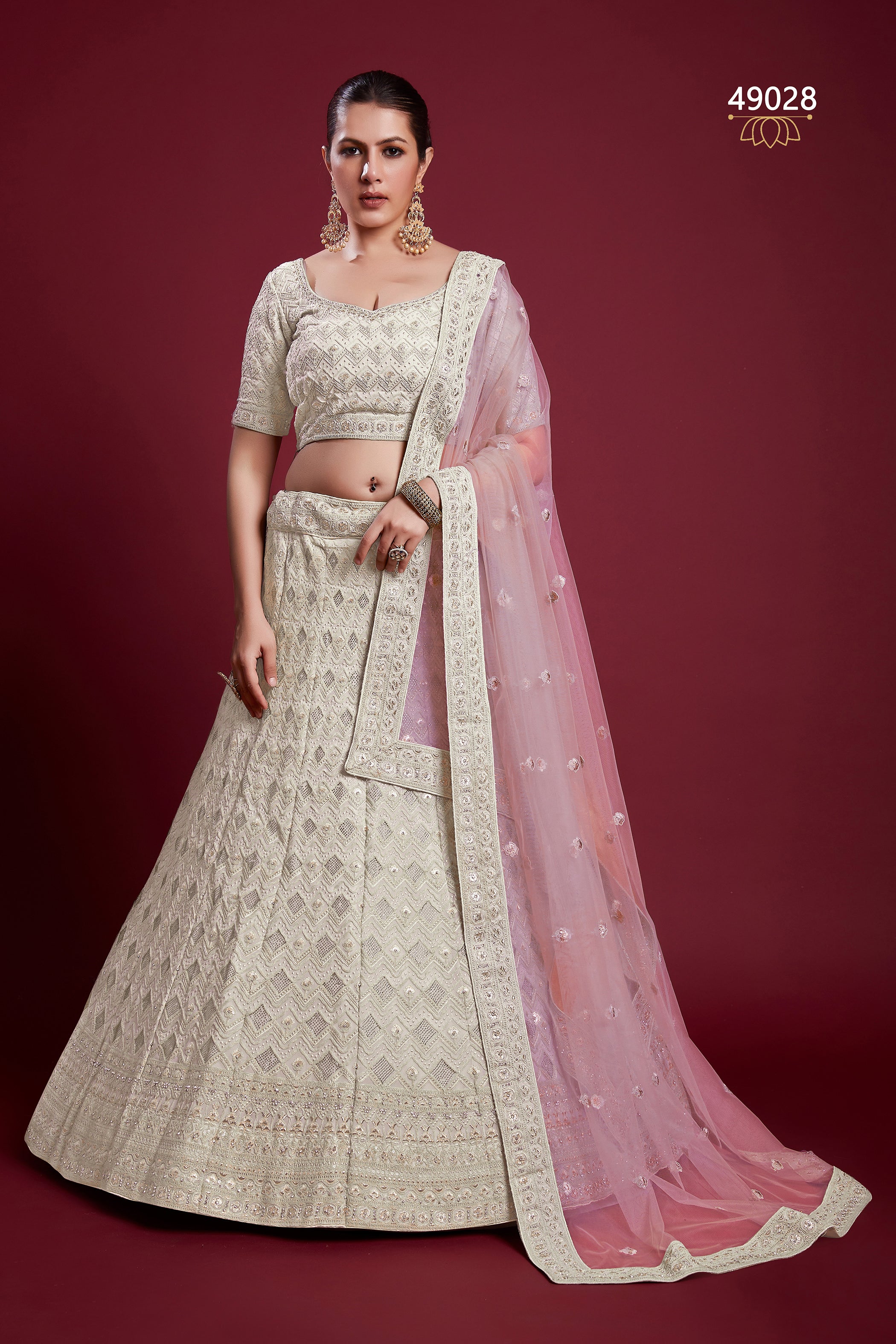 Poshak Vol 6 Designer Occasion Wear Lehenga D.No 49028