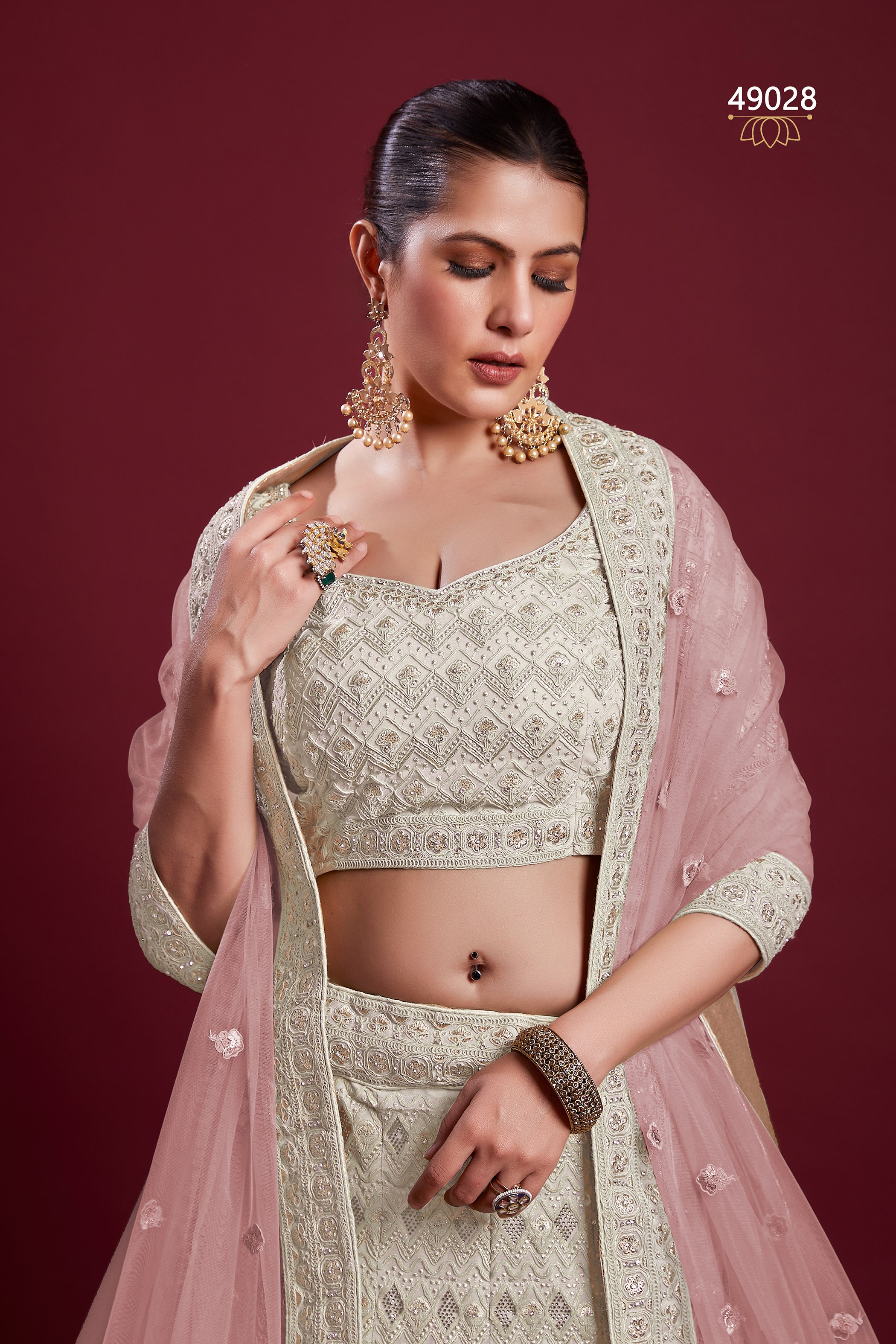 Poshak Vol 6 Designer Occasion Wear Lehenga D.No 49028