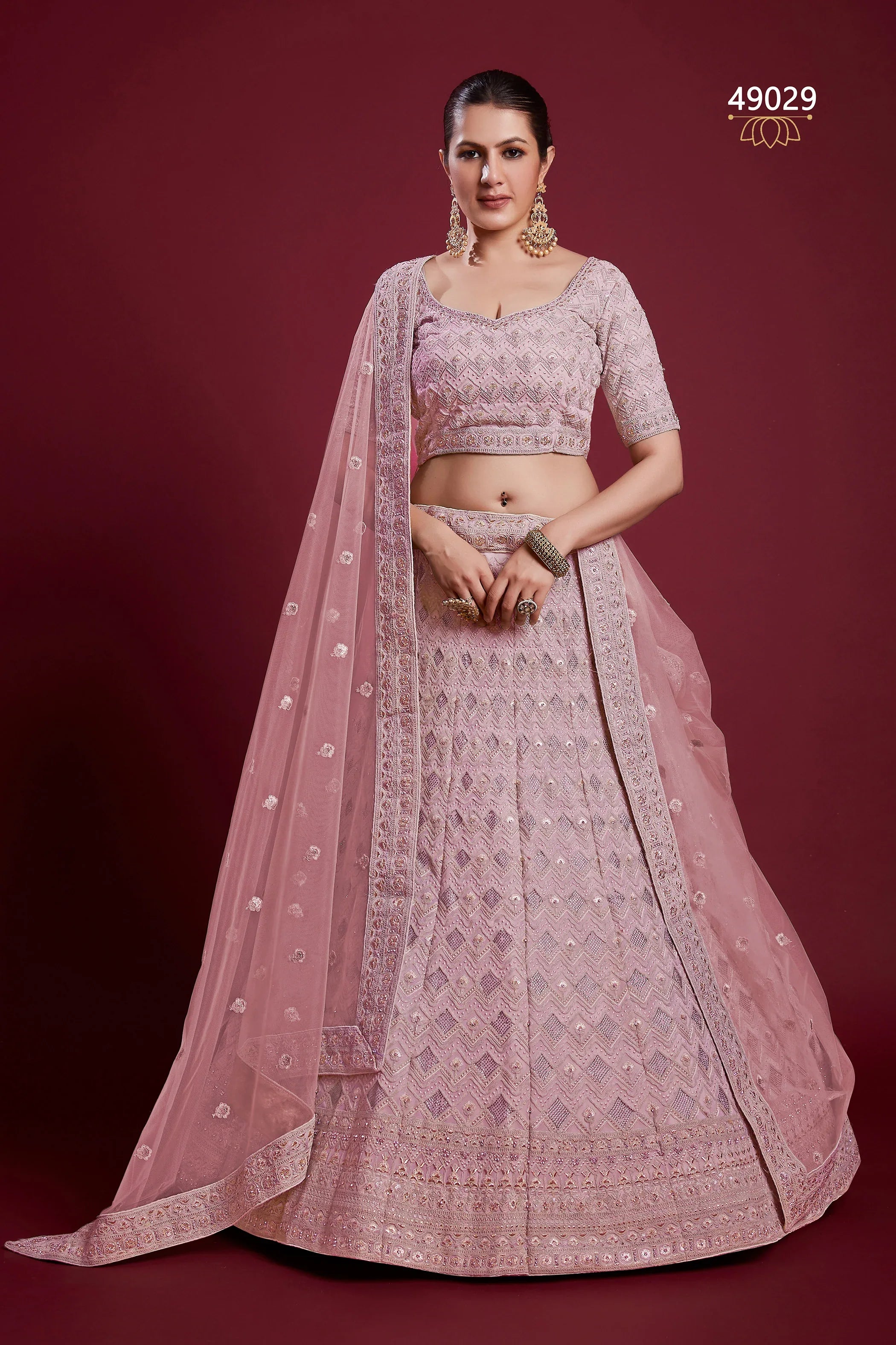 Poshak Vol 6 Designer Occasion Wear Lehenga D.No 49029 - Anant Exports