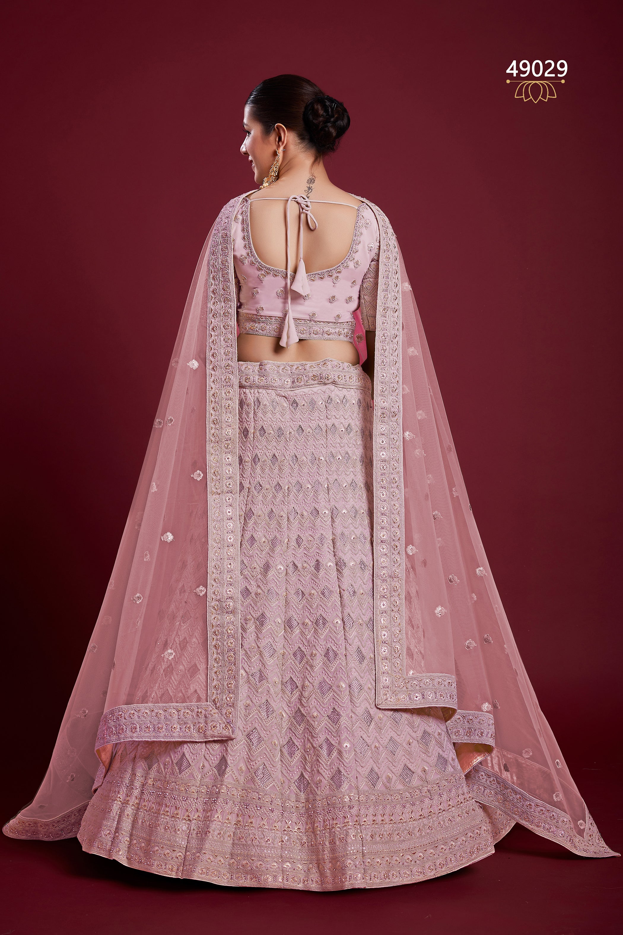 Poshak Vol 6 Designer Occasion Wear Lehenga D.No 49029