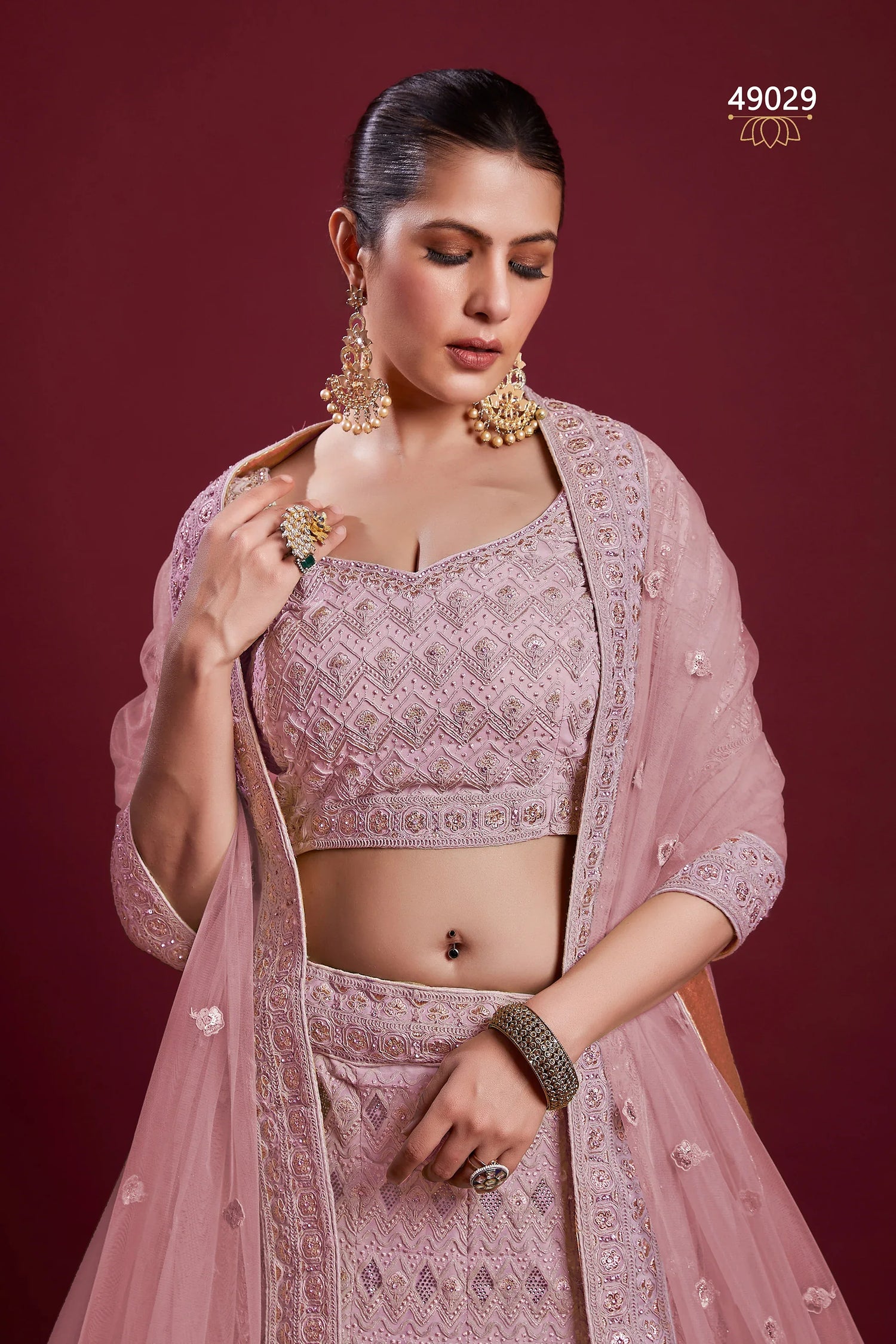 Poshak Vol 6 Designer Occasion Wear Lehenga D.No 49029 - Anant Exports