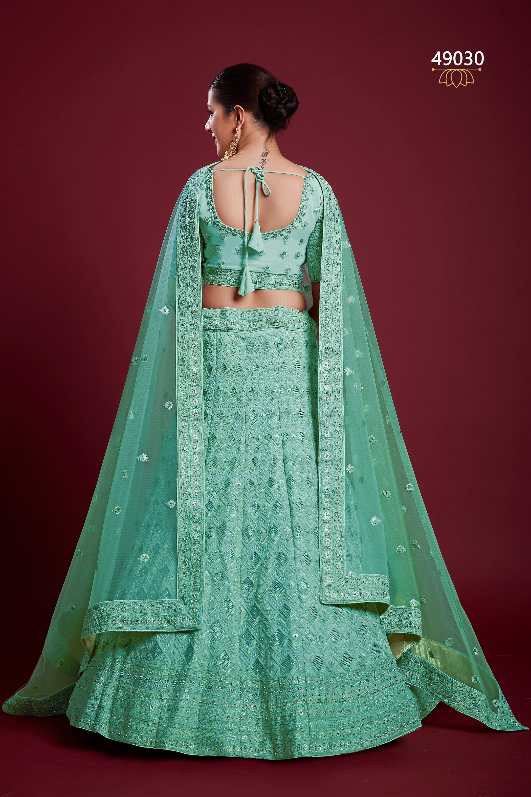 Poshak Vol 6 Designer Occasion Wear Lehenga D.No 49030