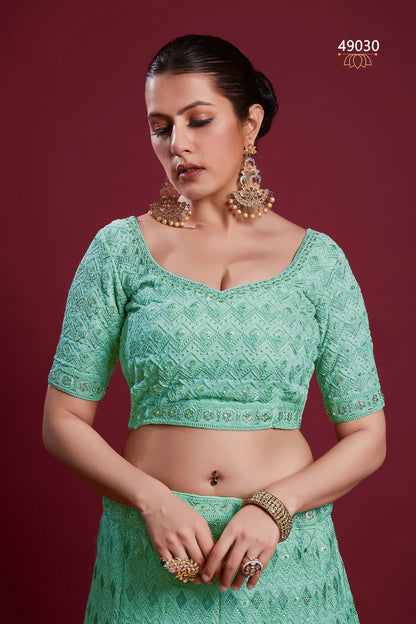 Poshak Vol 6 Designer Occasion Wear Lehenga D.No 49030 - Anant Exports