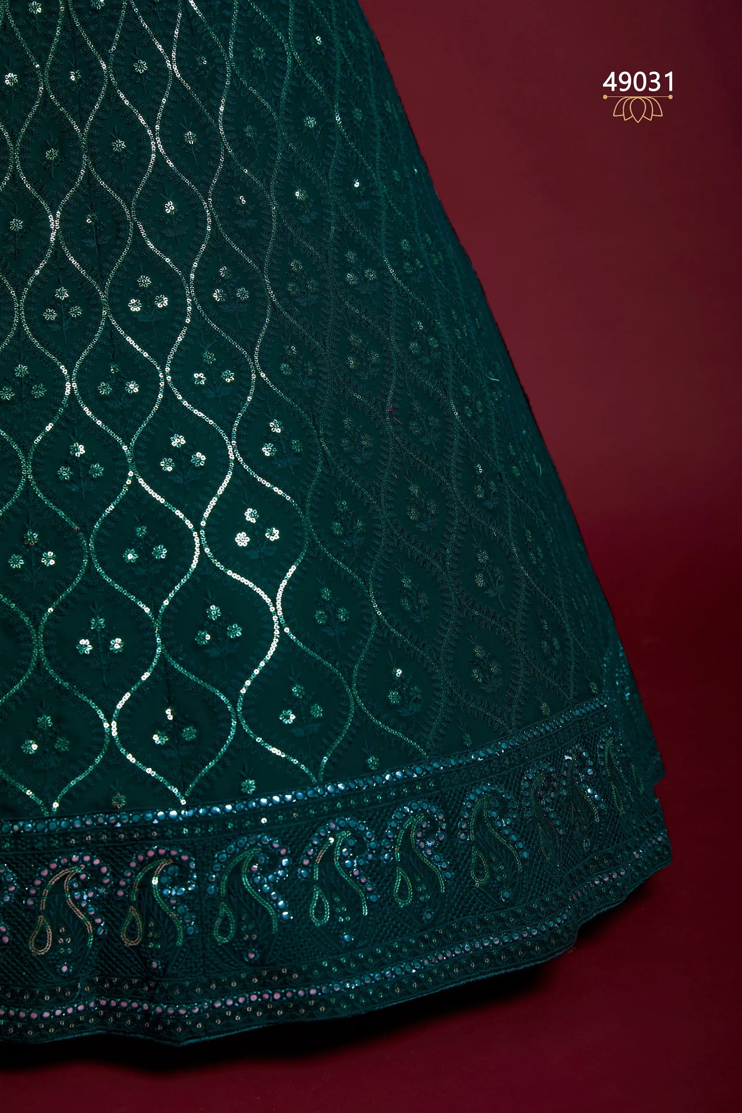 Poshak Vol 6 Designer Occasion Wear Lehenga D.No 49031 - Anant Exports