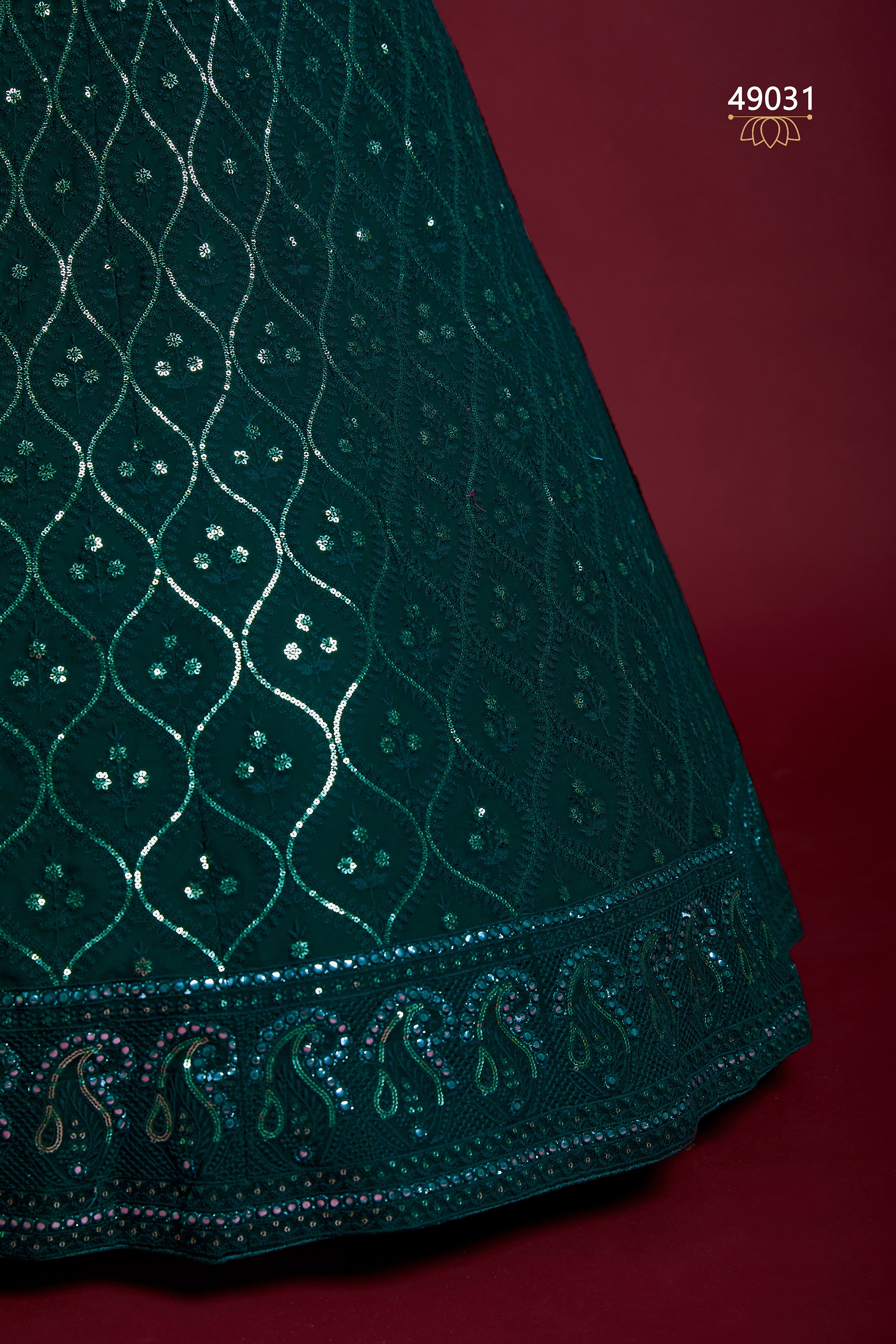 Poshak Vol 6 Designer Occasion Wear Lehenga D.No 49031