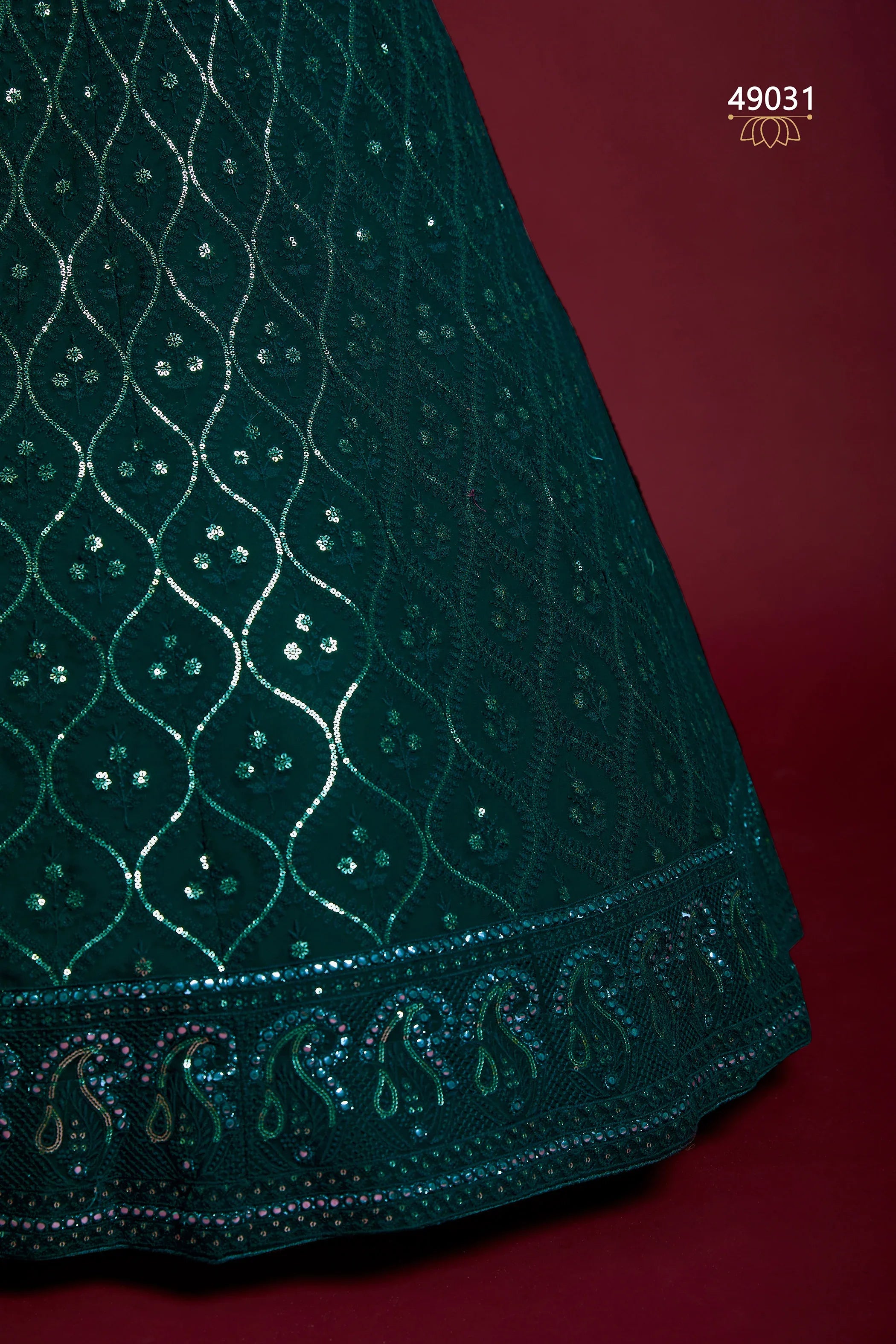 Poshak Vol 6 Designer Occasion Wear Lehenga D.No 49031 - Anant Exports