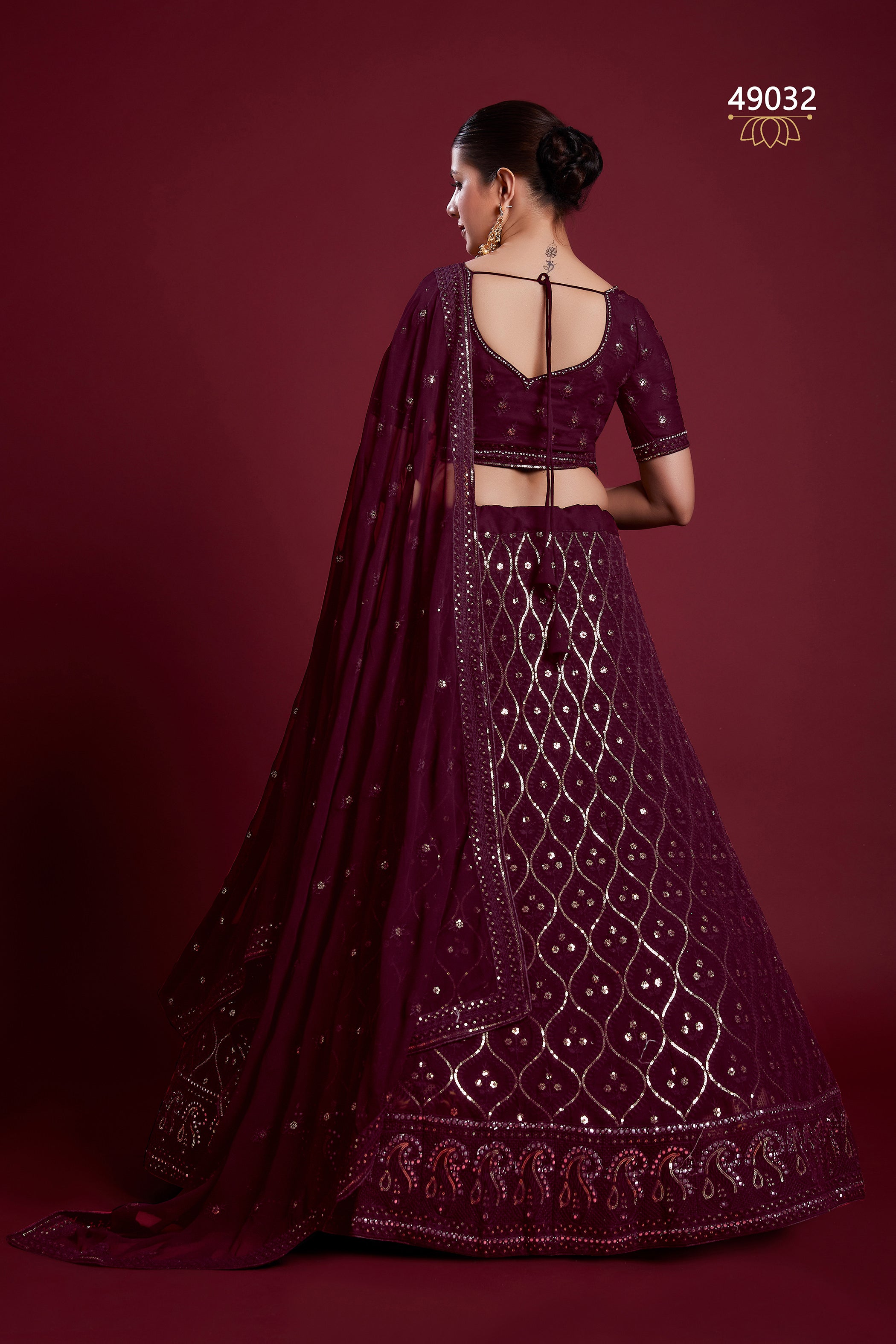 Poshak Vol 6 Designer Occasion Wear Lehenga D.No 49032