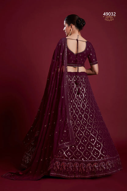 Poshak Vol 6 Designer Occasion Wear Lehenga D.No 49032 - Anant Exports