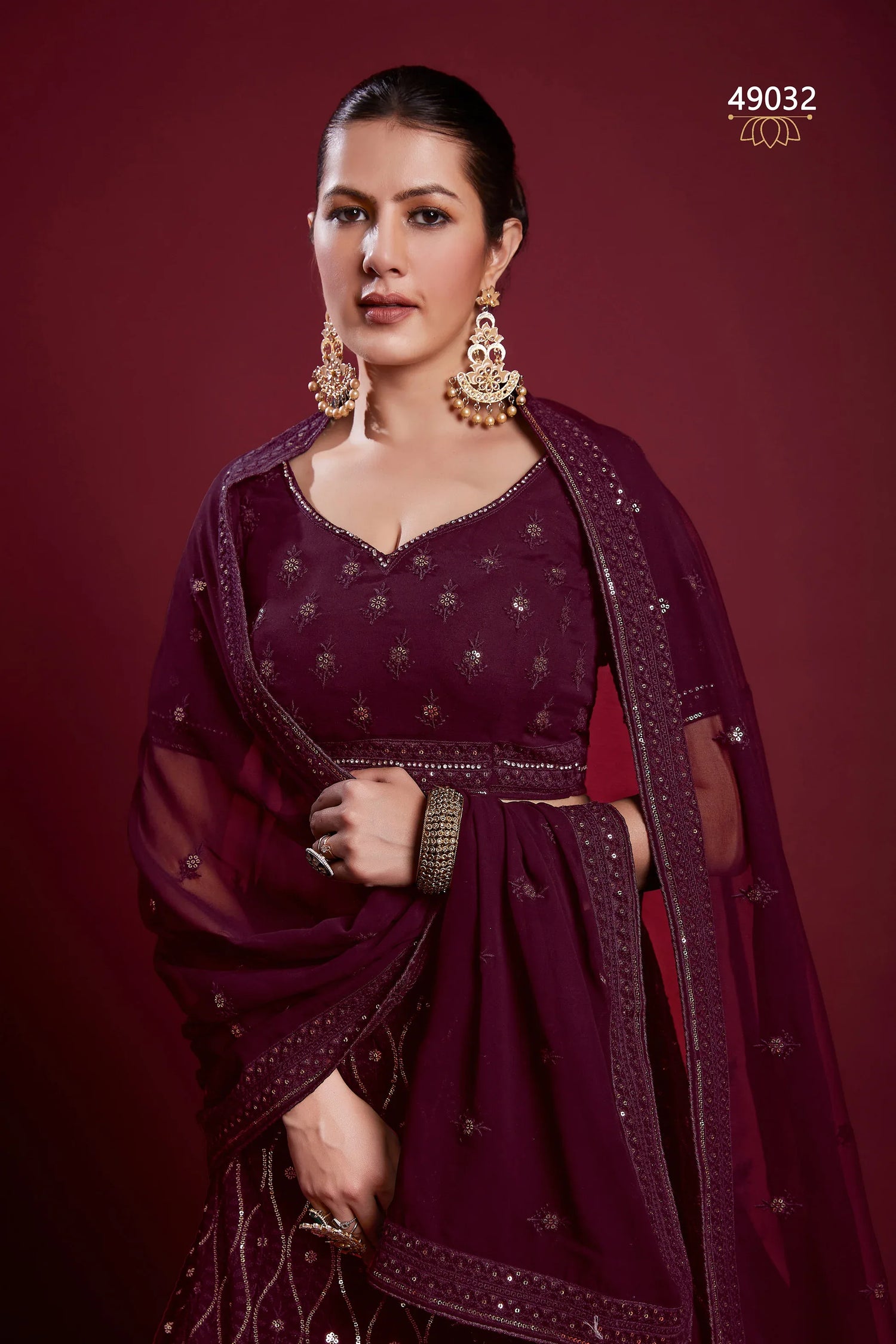 Poshak Vol 6 Designer Occasion Wear Lehenga D.No 49032 - Anant Exports