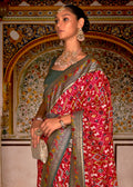Party Wear Patola Print Saree