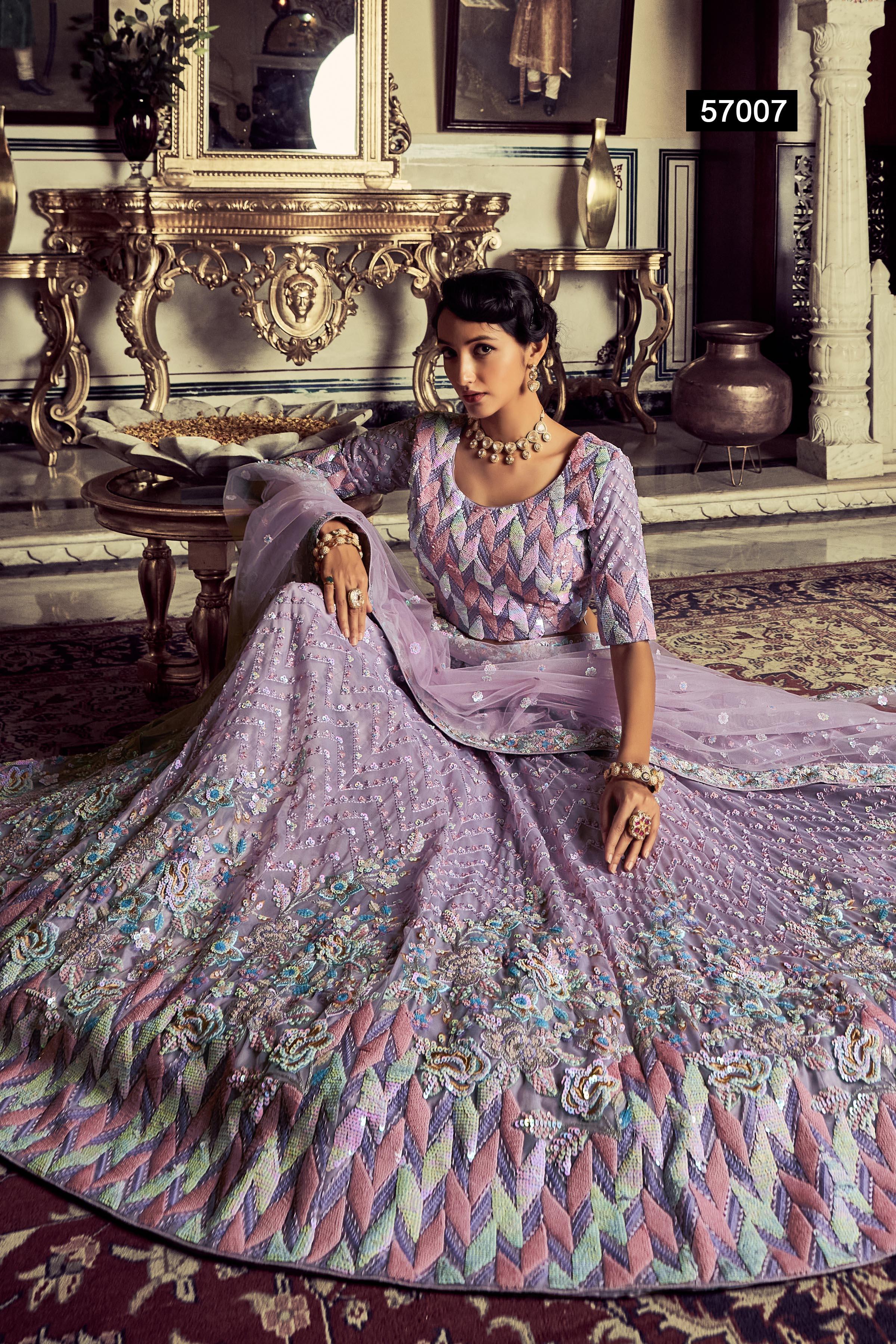 Kimaya Vol 3 Designer Occasion Wear Lehenga D.No 51007 - Anant Exports