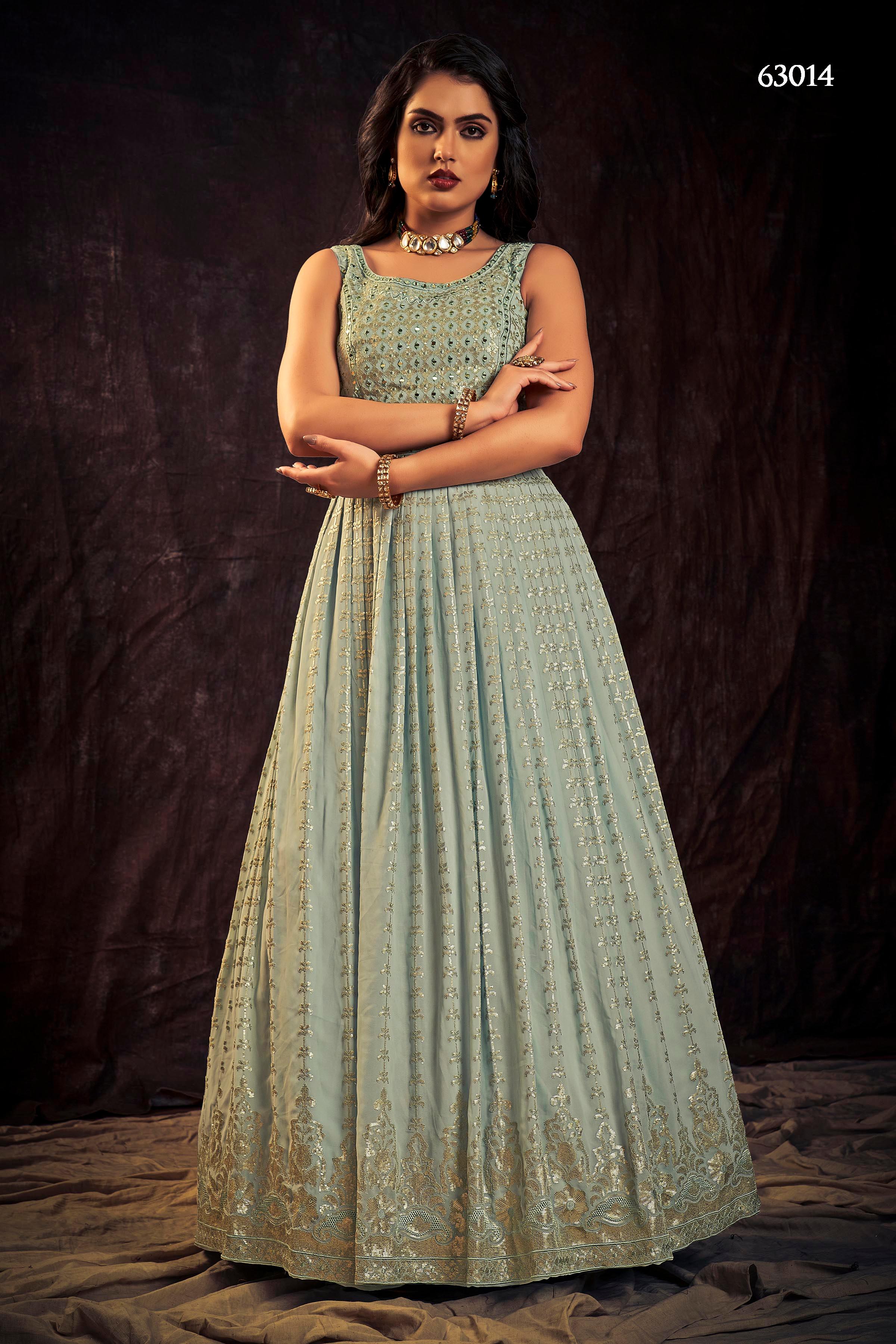 Zoya Vol 3 Designer Occasion Wear Gown D.No 63014 - Anant Exports