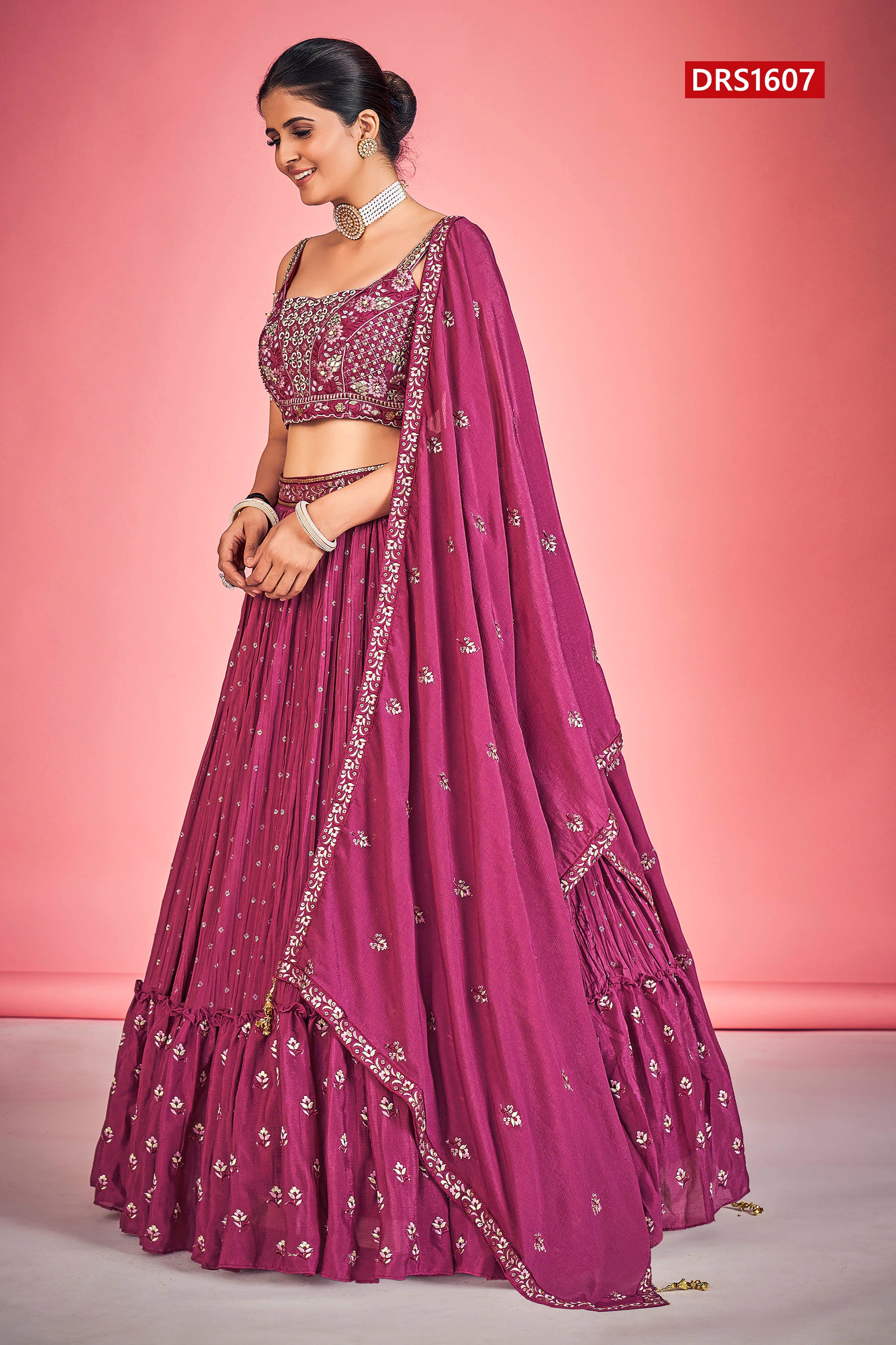 Regina Designer Occasion Wear Lehenga D.No 1607