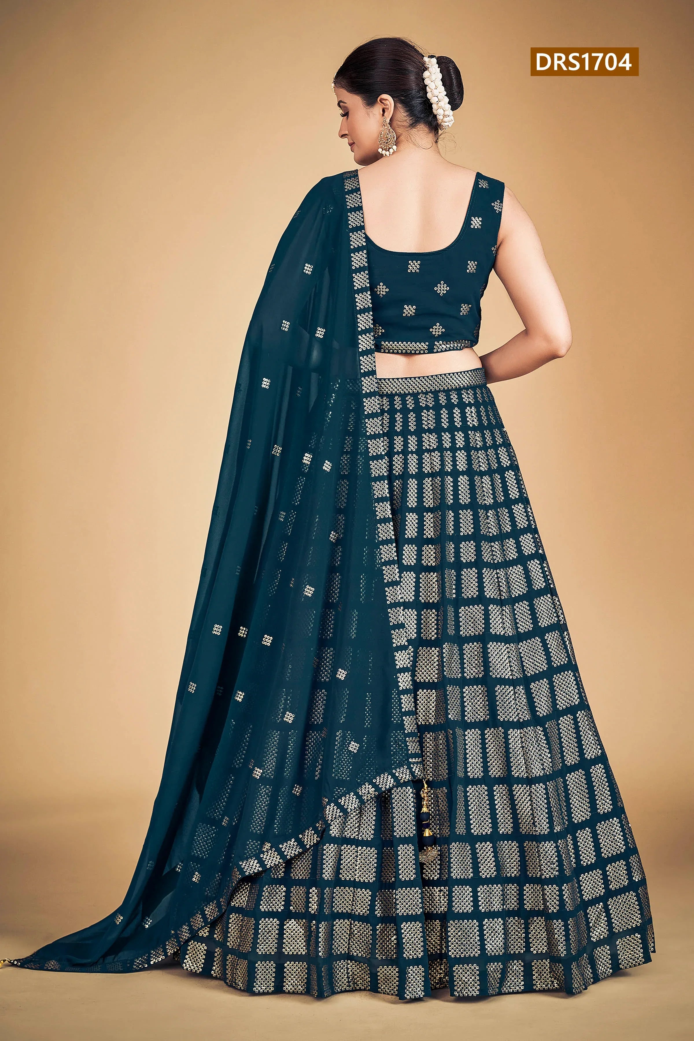 Sophia Designer Fancy Wear Lehenga D.No 1704 - Anant Exports