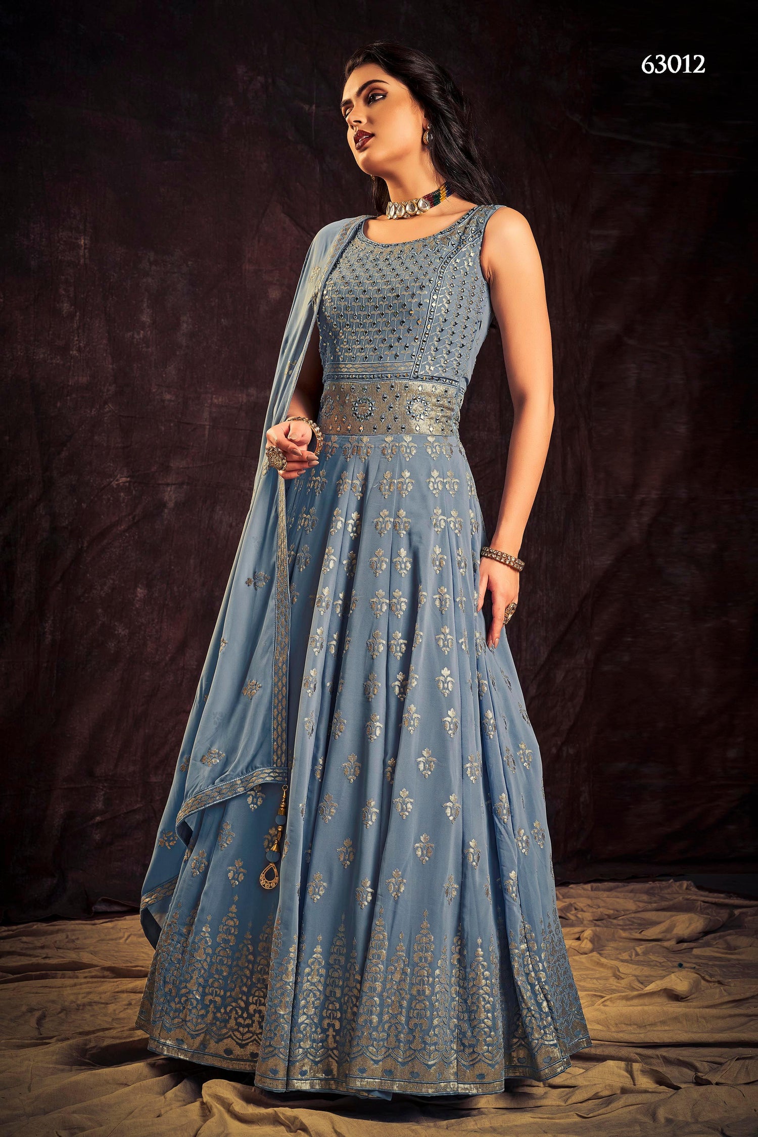 Zoya Vol 3 Designer Occasion Wear Gown D.No 63012 - Anant Exports