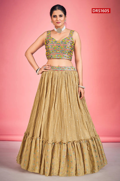 Regina Designer Occasion Wear Lehenga D.No 1605 - Anant Exports