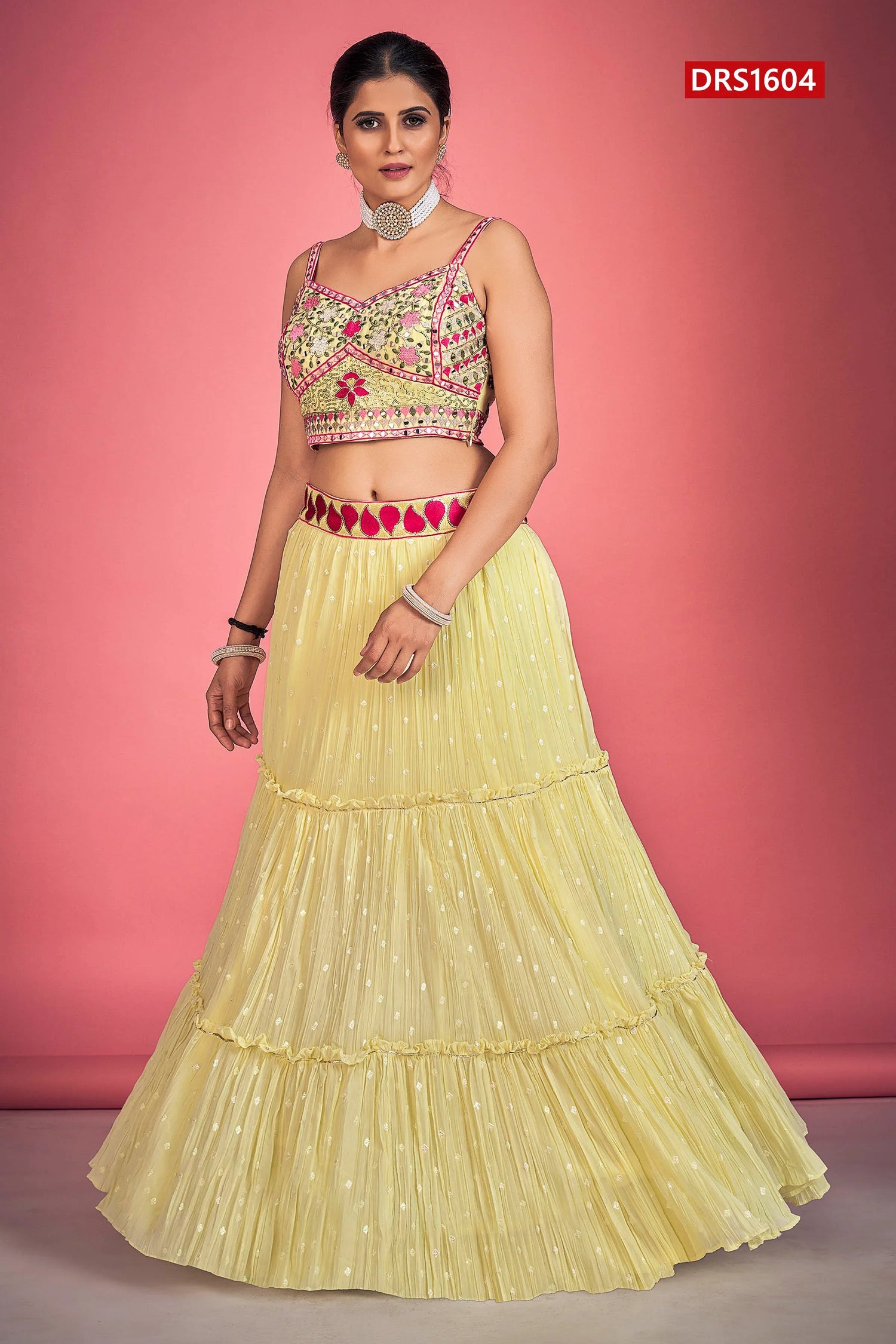 Regina Designer Occasion Wear Lehenga D.No 1604 - Anant Exports