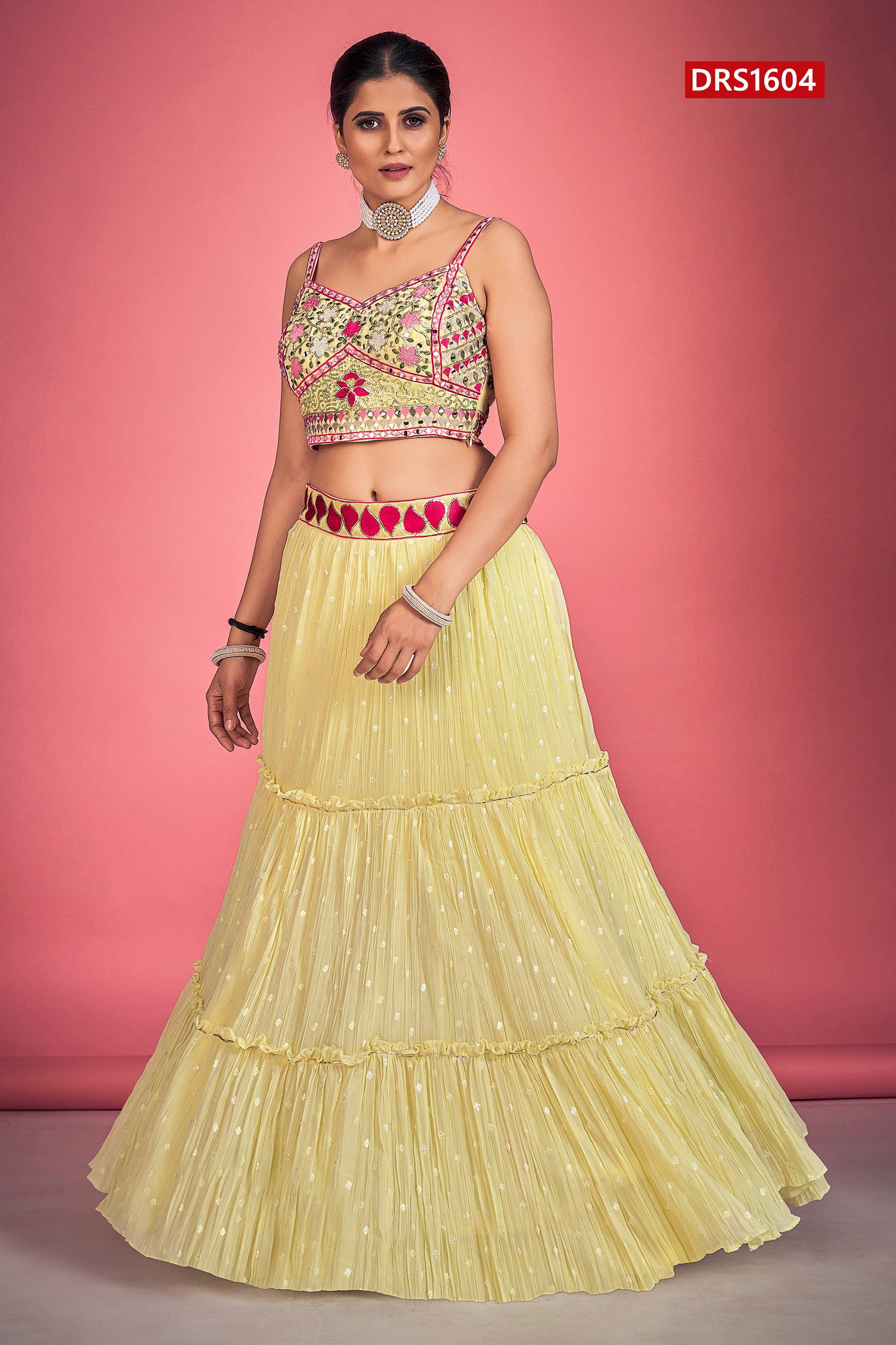 Regina Designer Occasion Wear Lehenga D.No 1604