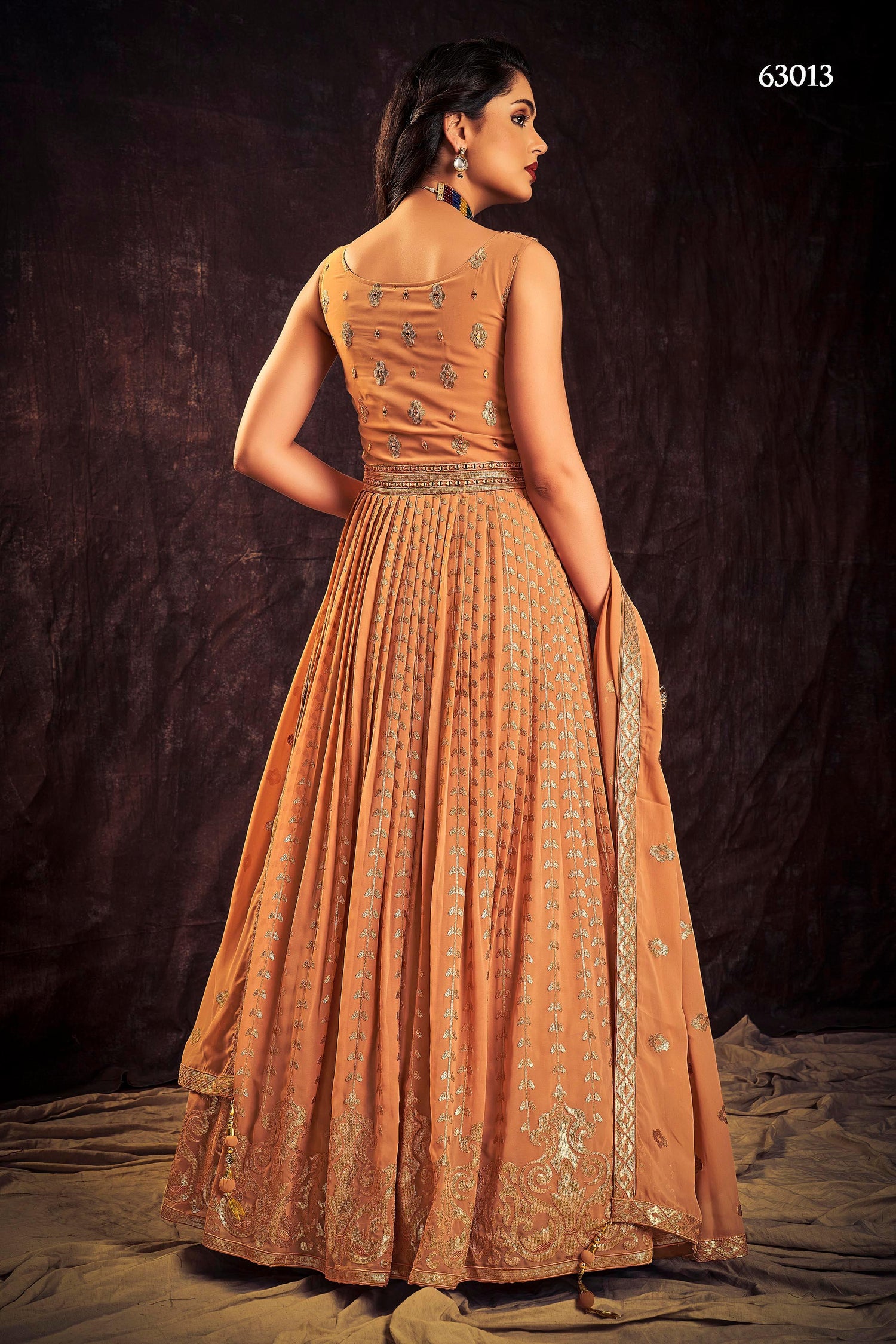 Zoya Vol 3 Designer Occasion Wear Gown D.No 63013 - Anant Exports