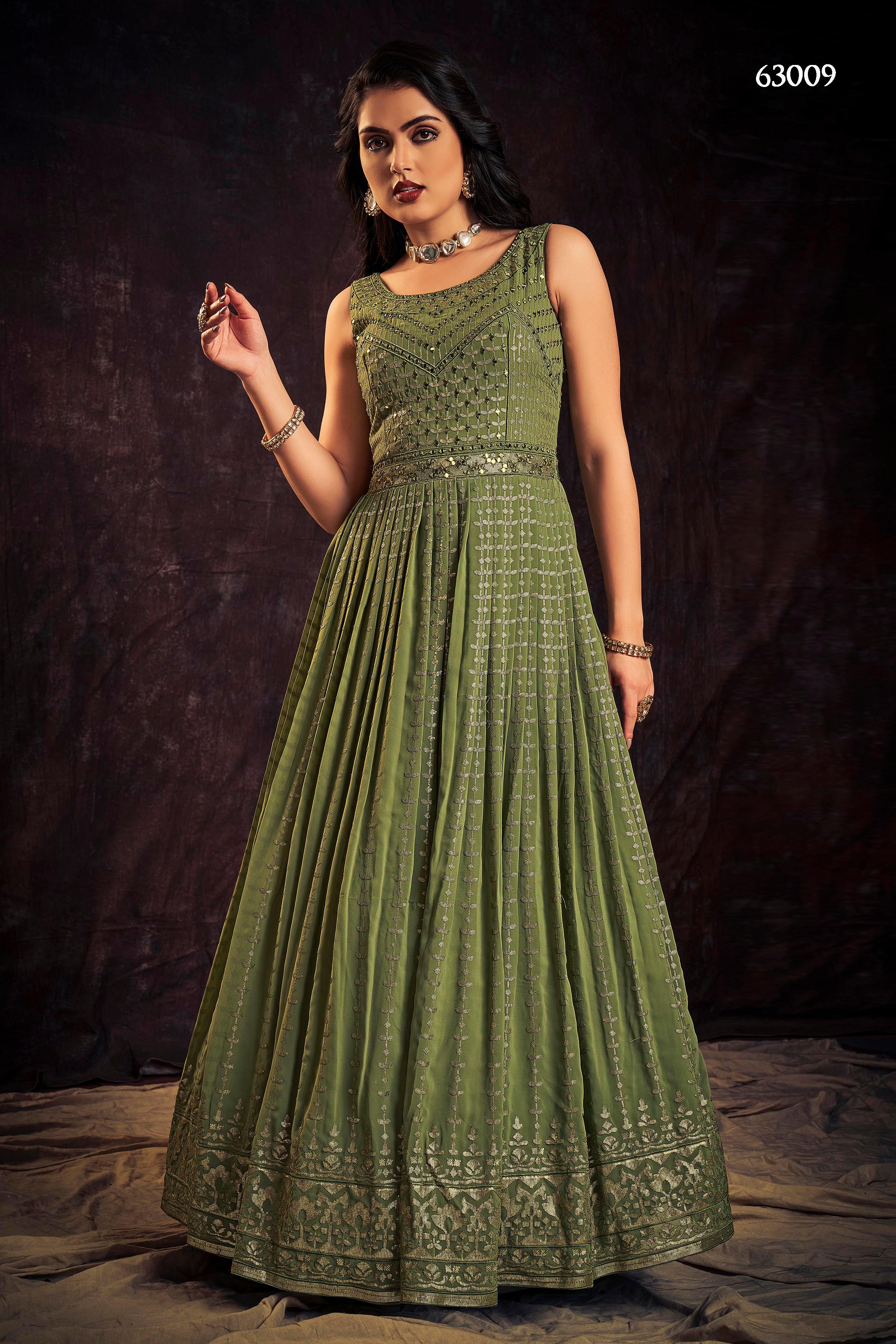 Zoya Vol 3 Designer Occasion Wear Gown D.No 63009 - Anant Exports
