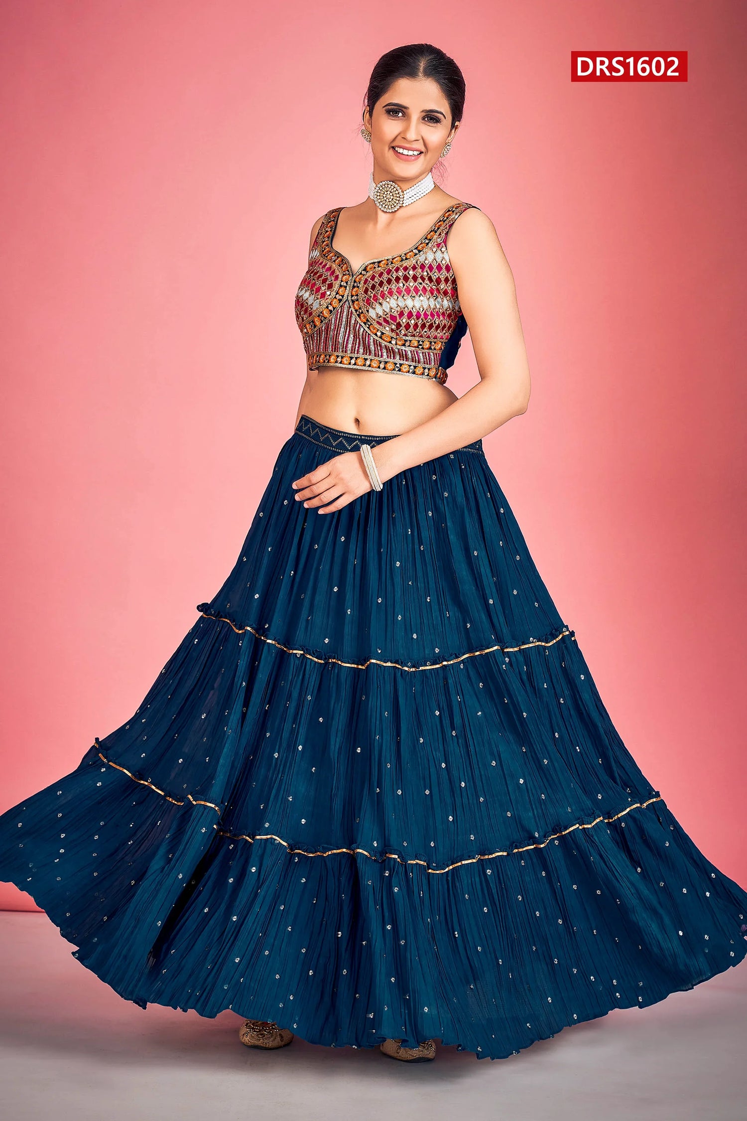 Regina Designer Occasion Wear Lehenga D.No 1602 - Anant Exports
