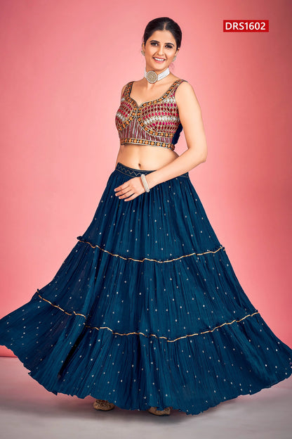 Regina Designer Occasion Wear Lehenga D.No 1602 - Anant Exports