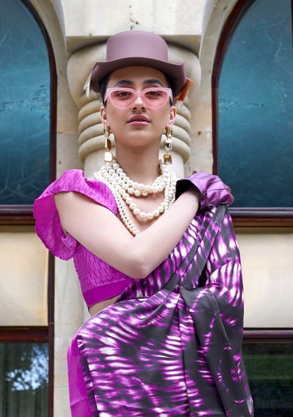 Japan Satin Saree