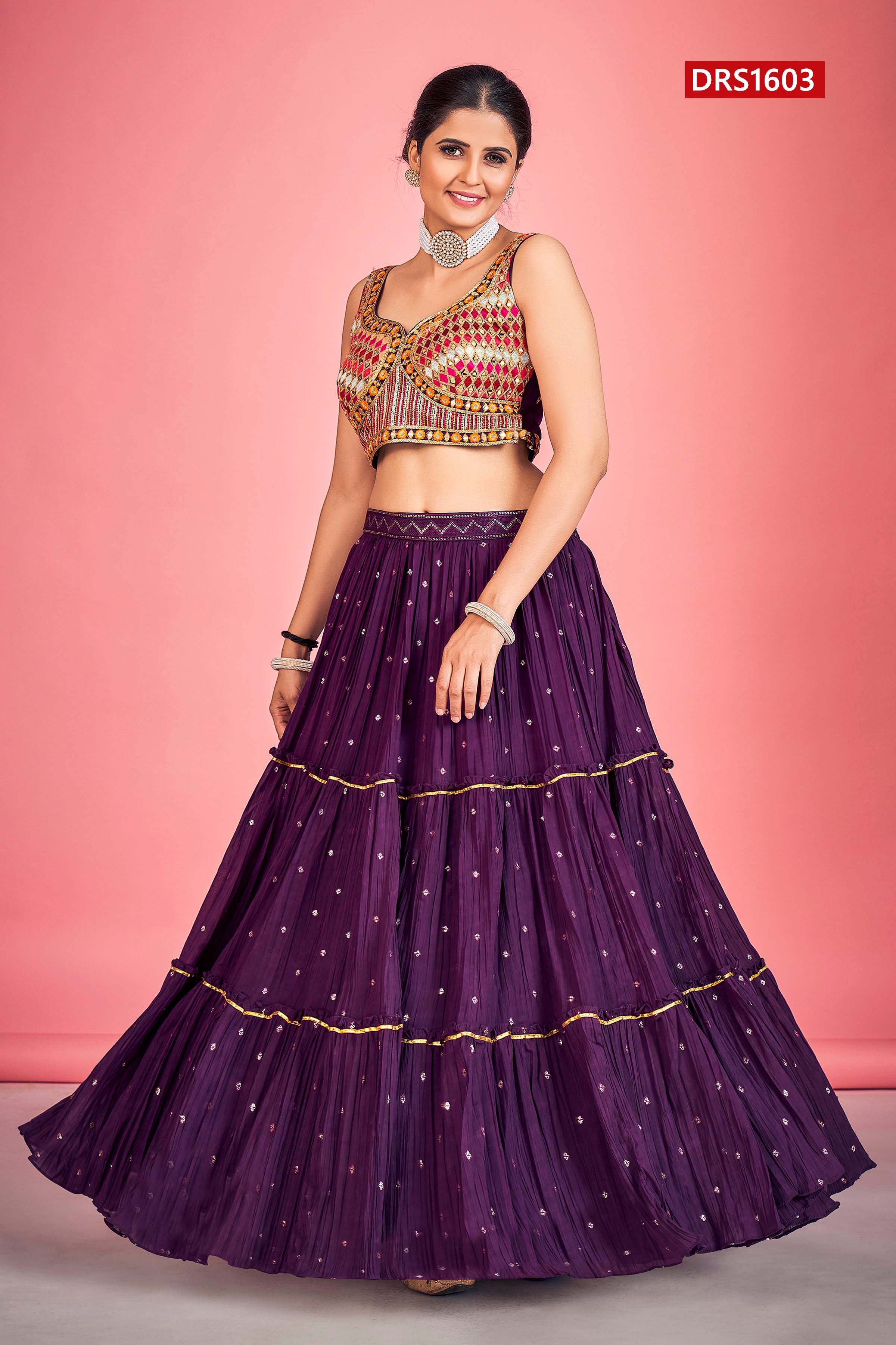 Regina Designer Occasion Wear Lehenga D.No 1603