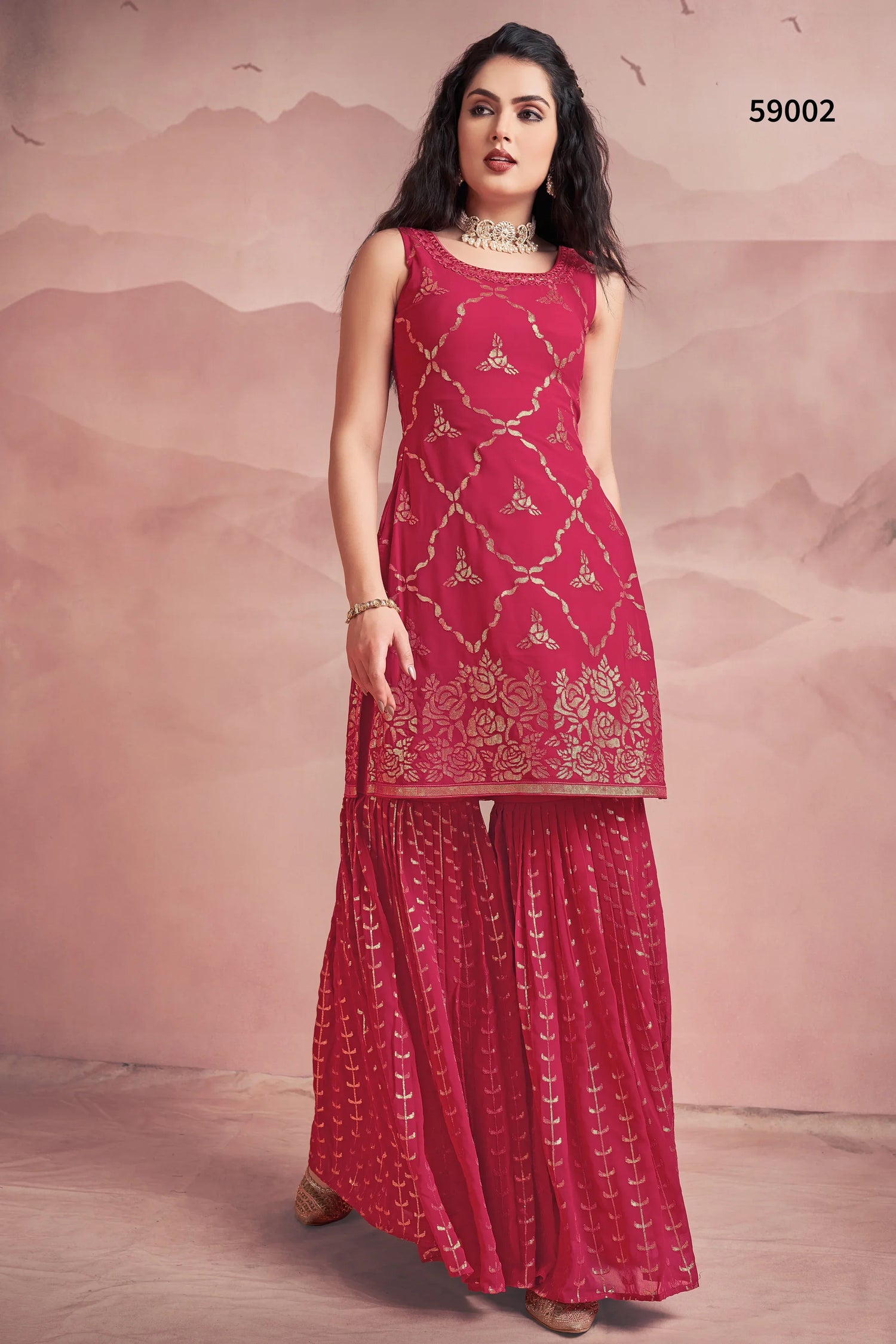 Noorani Vol 7 Designer Occasion Wear Suit D.No 59002 - Anant Tex Exports Private Limited