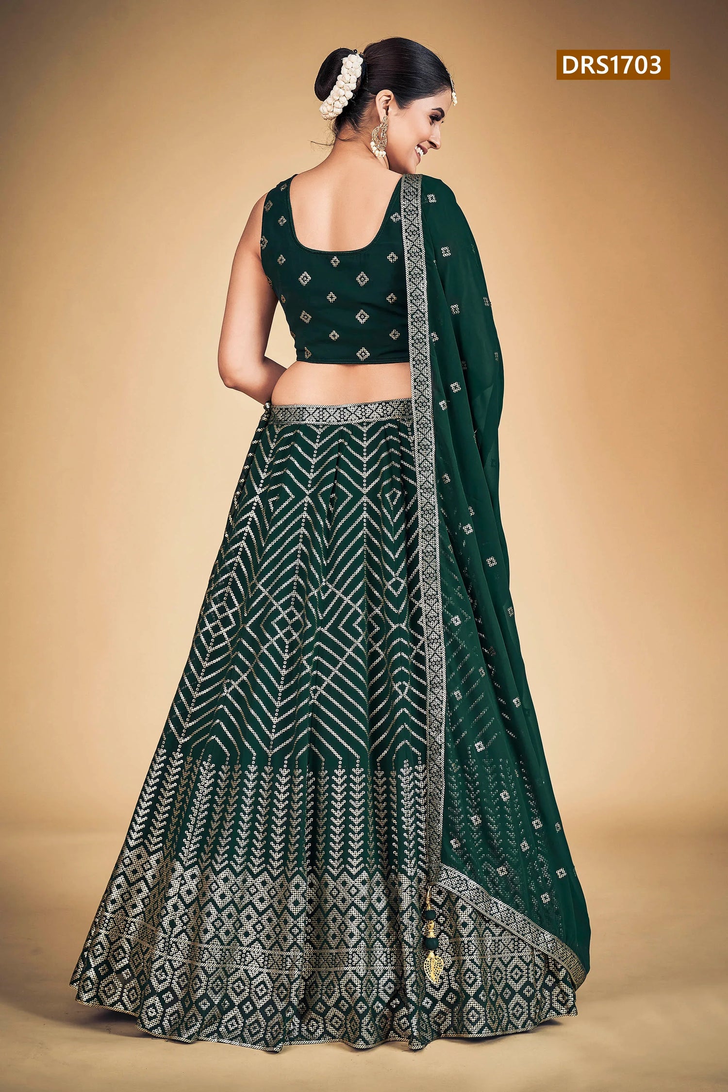 Sophia Designer Fancy Wear Lehenga D.No 1703 - Anant Exports