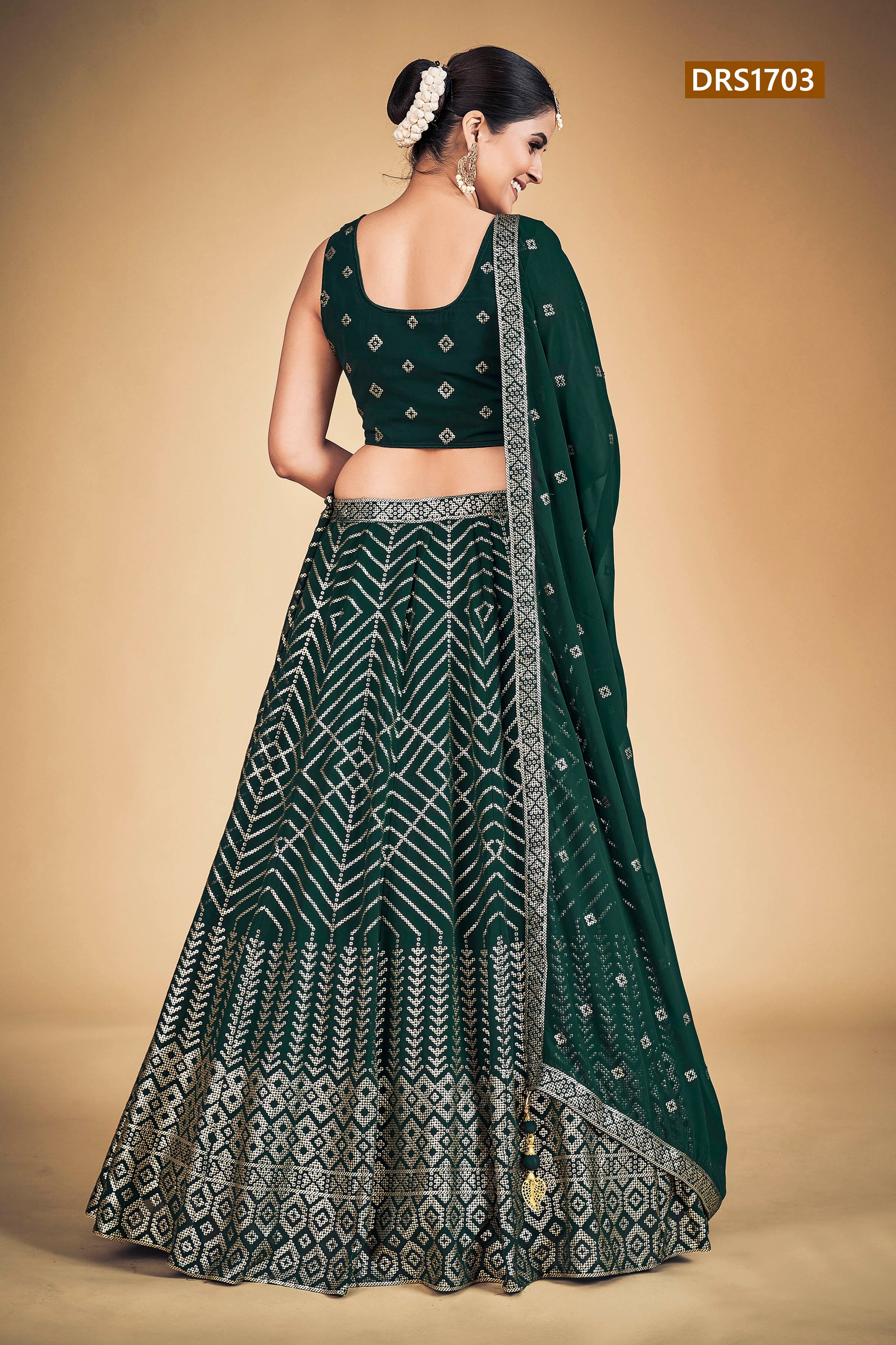 Sophia Designer Fancy Wear Lehenga D.No 1703