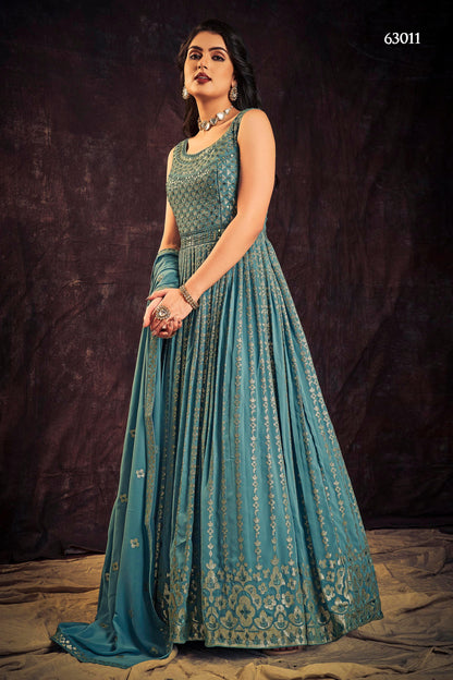 Zoya Vol 3 Designer Occasion Wear Gown D.No 63011 - Anant Exports