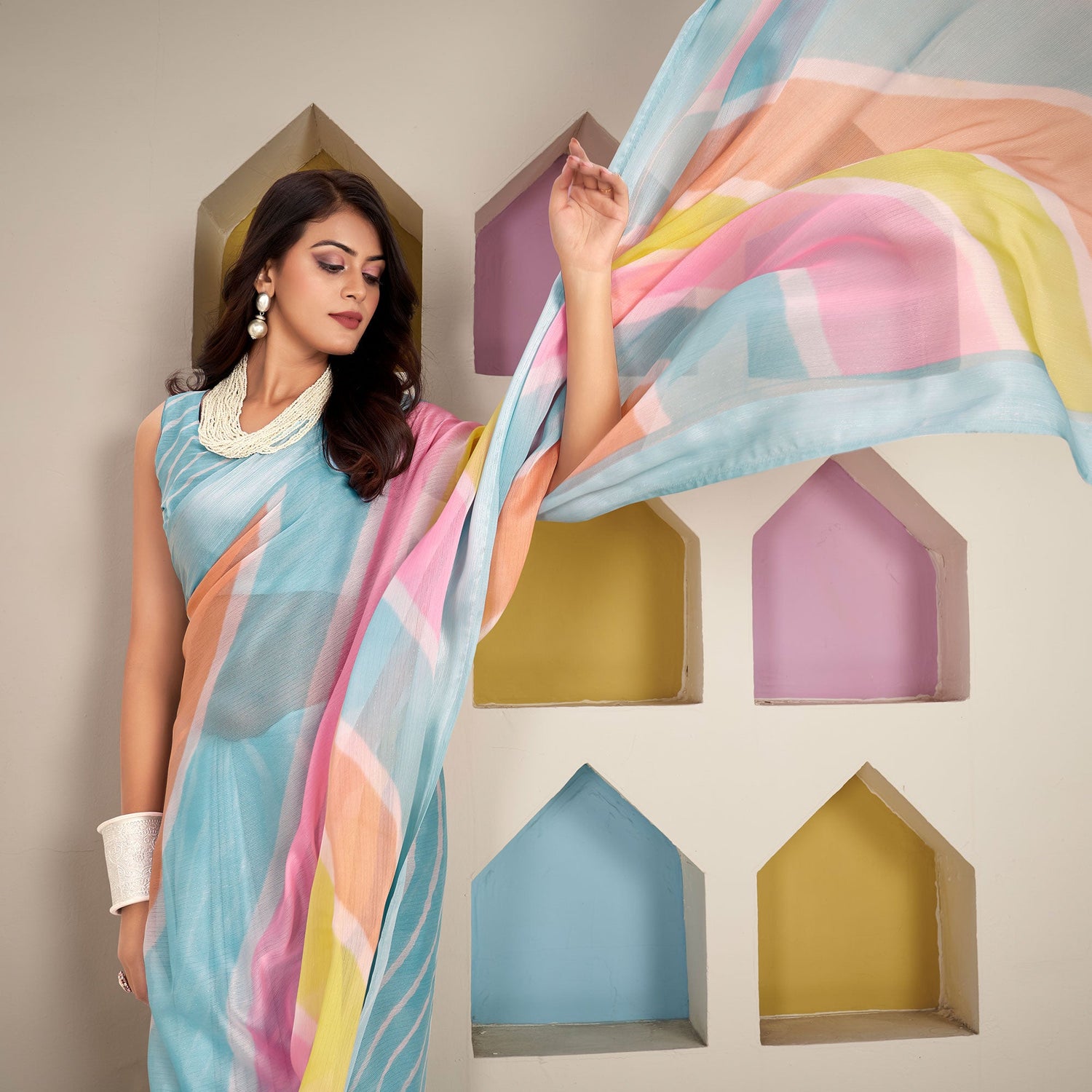 Chiffon Saree