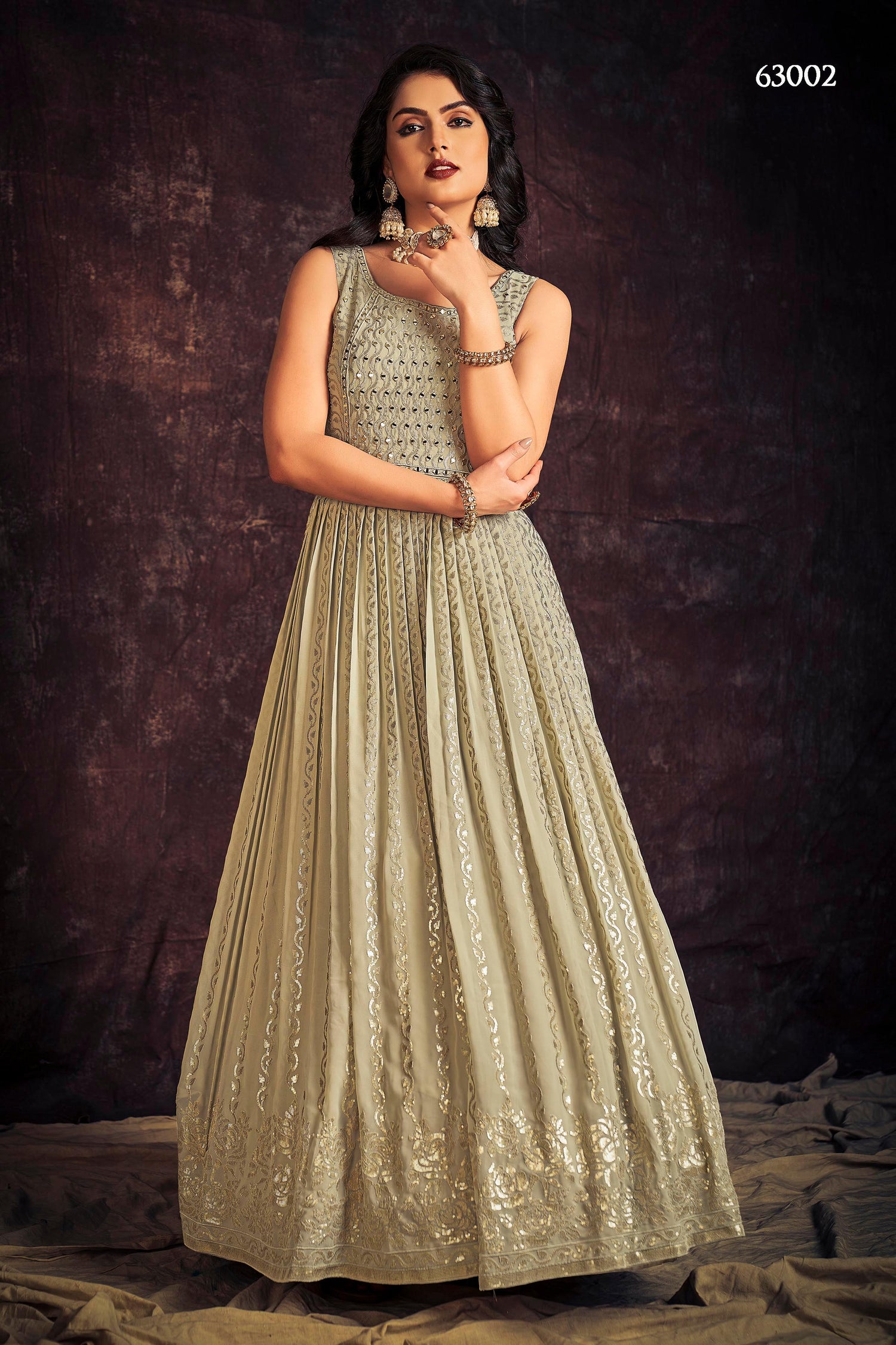 Zoya Vol 3 Designer Occasion Wear Gown D.No 63002 - Anant Exports